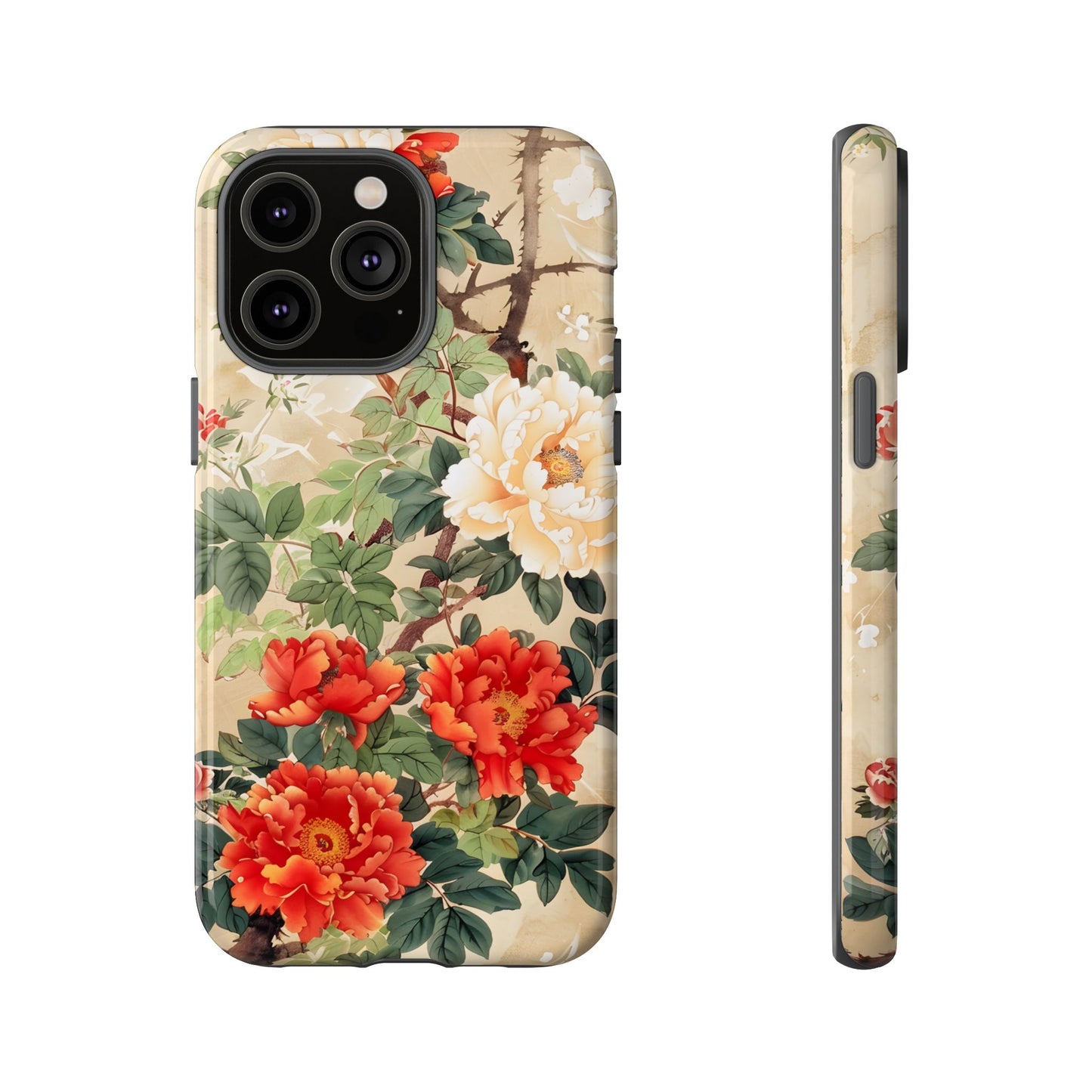 Imperial Bloom – Tough Glossy iPhone Case