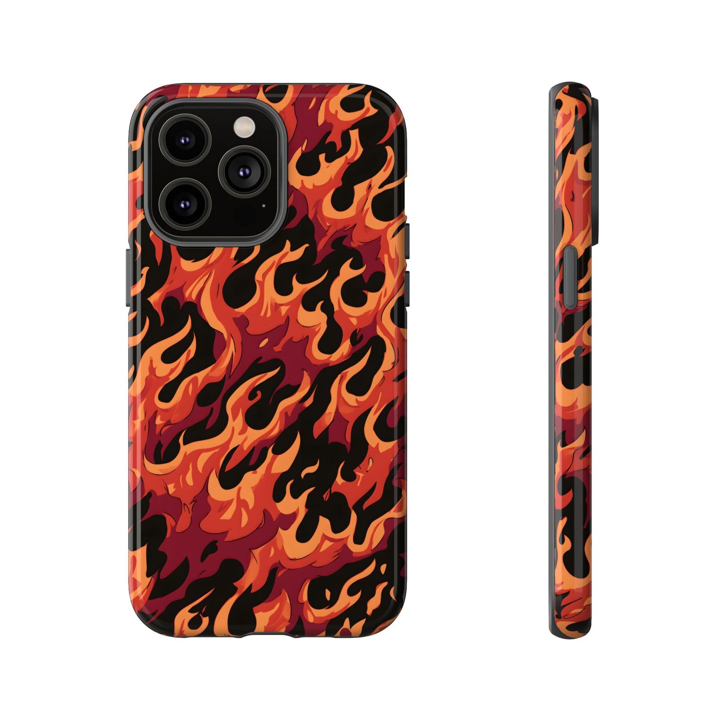 Inferno Blaze – Tough Glossy iPhone Case