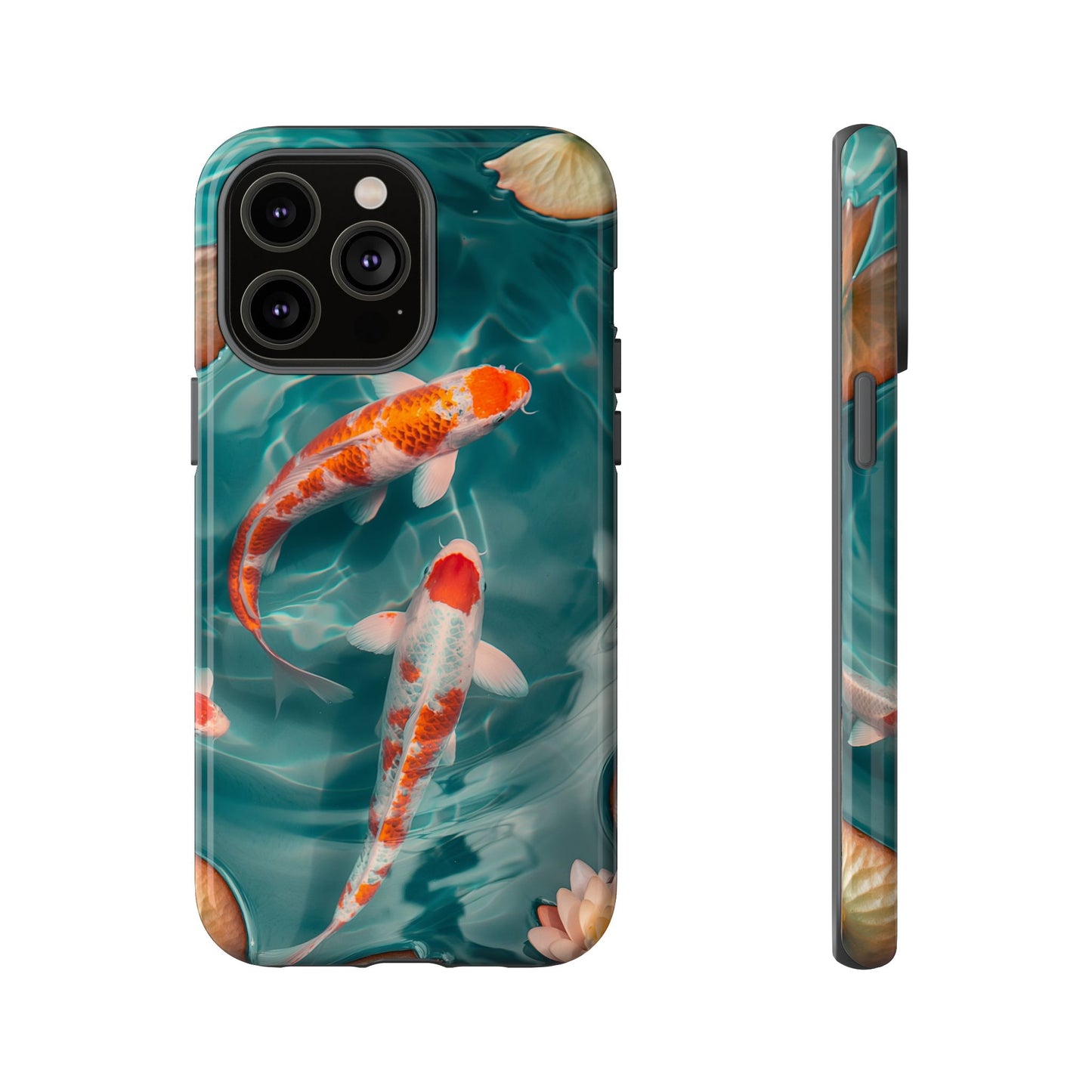 Tranquil Koi Pond – Tough Glossy iPhone Case