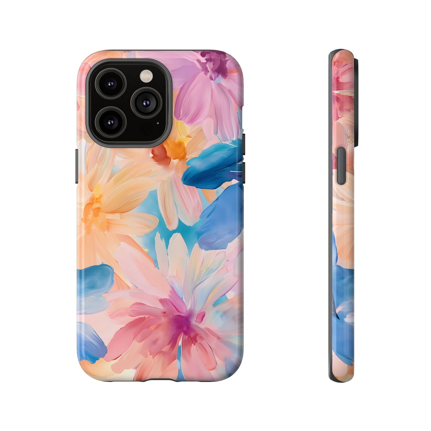 Radiant Bloom โ Tough Glossy iPhone Case