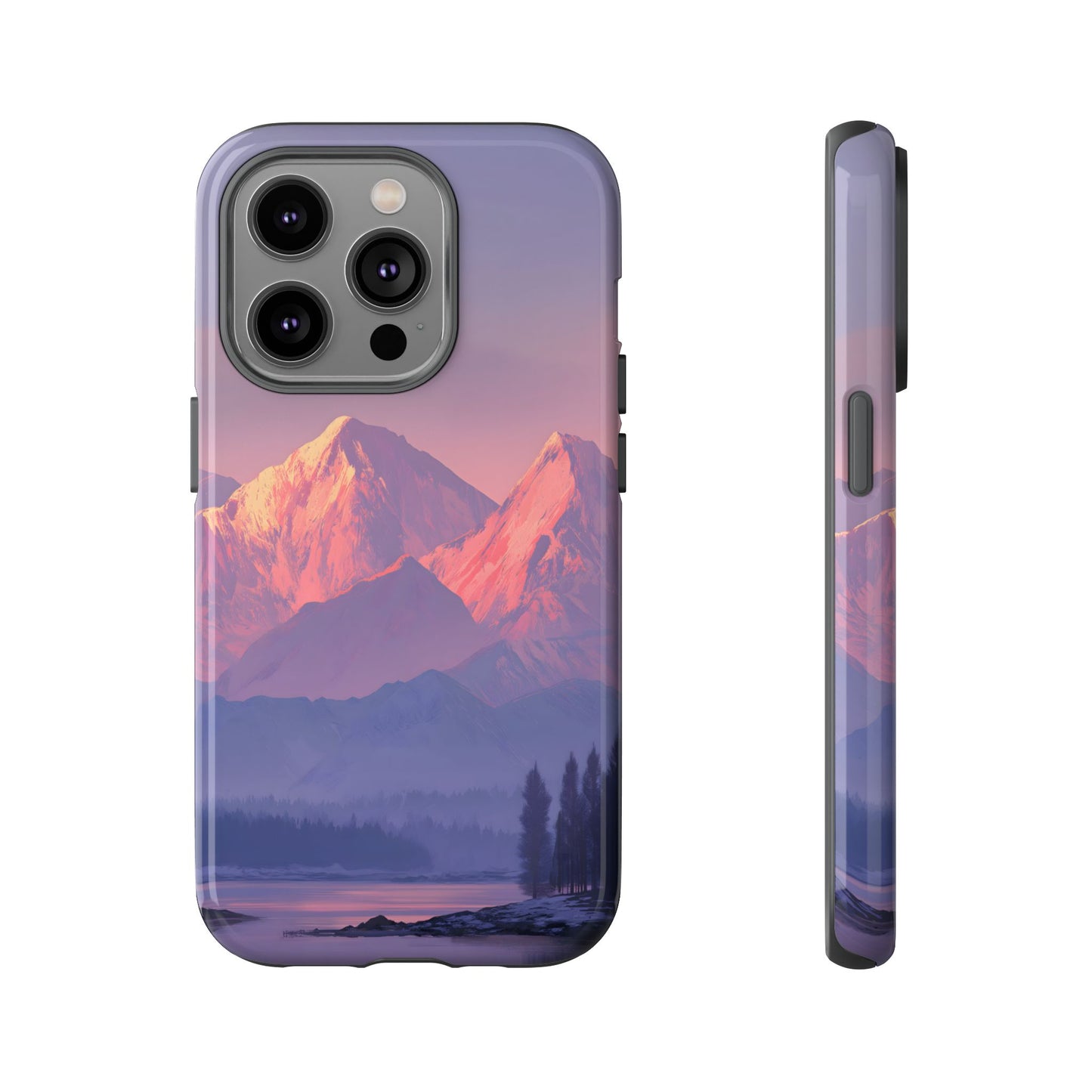 Crimson Peaks – Tough Glossy iPhone Case