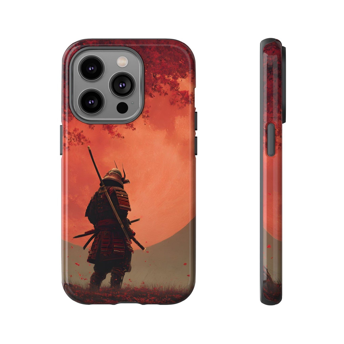 Blood Moon Warrior – Tough iPhone Case