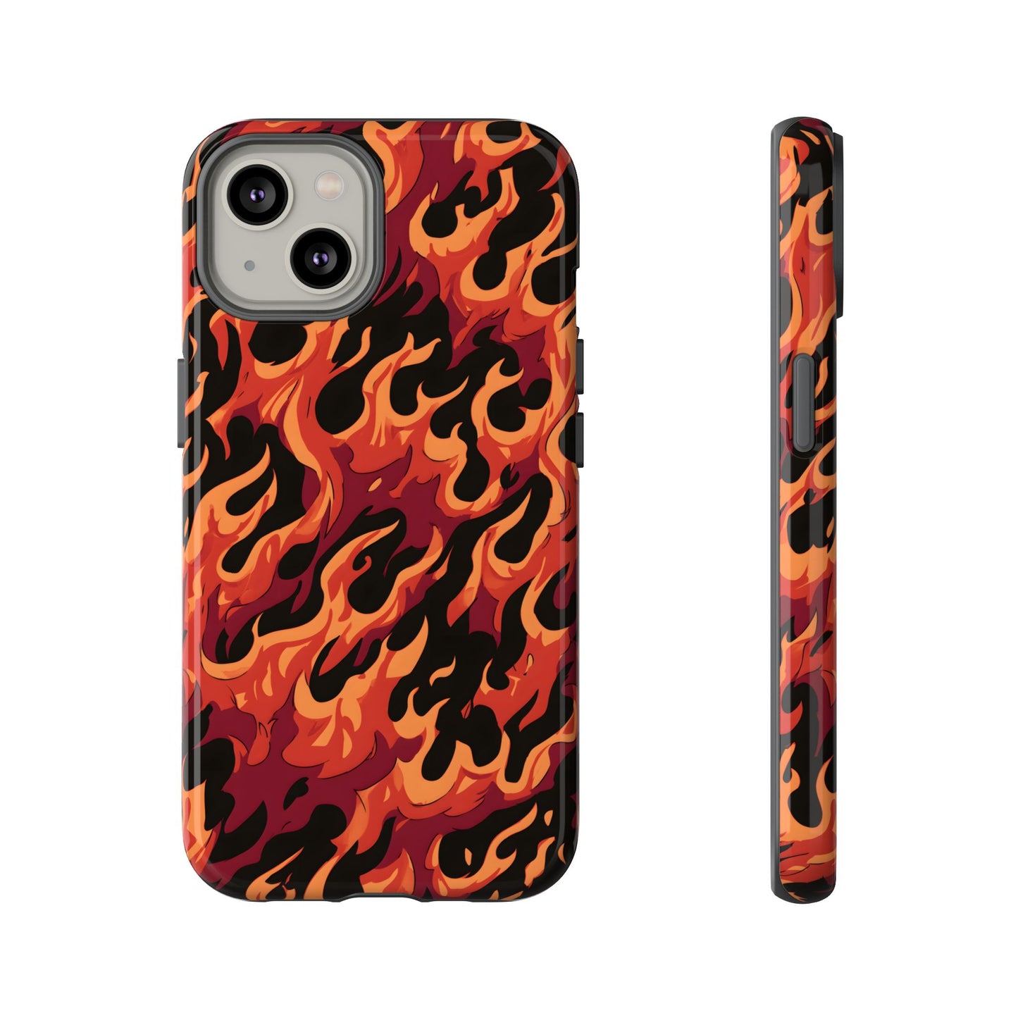 Inferno Blaze – Tough Glossy iPhone Case