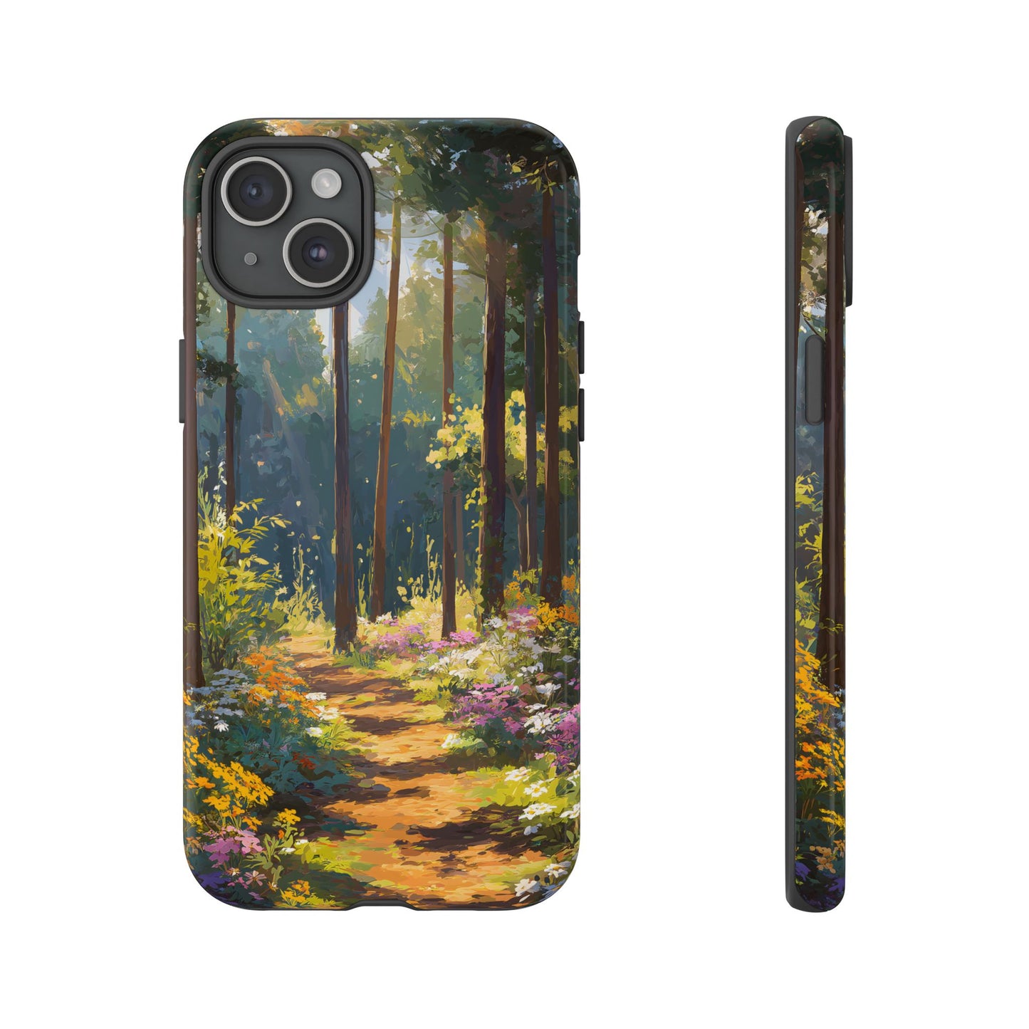 Enchanted Forest Path – Tough Glossy iPhone Case