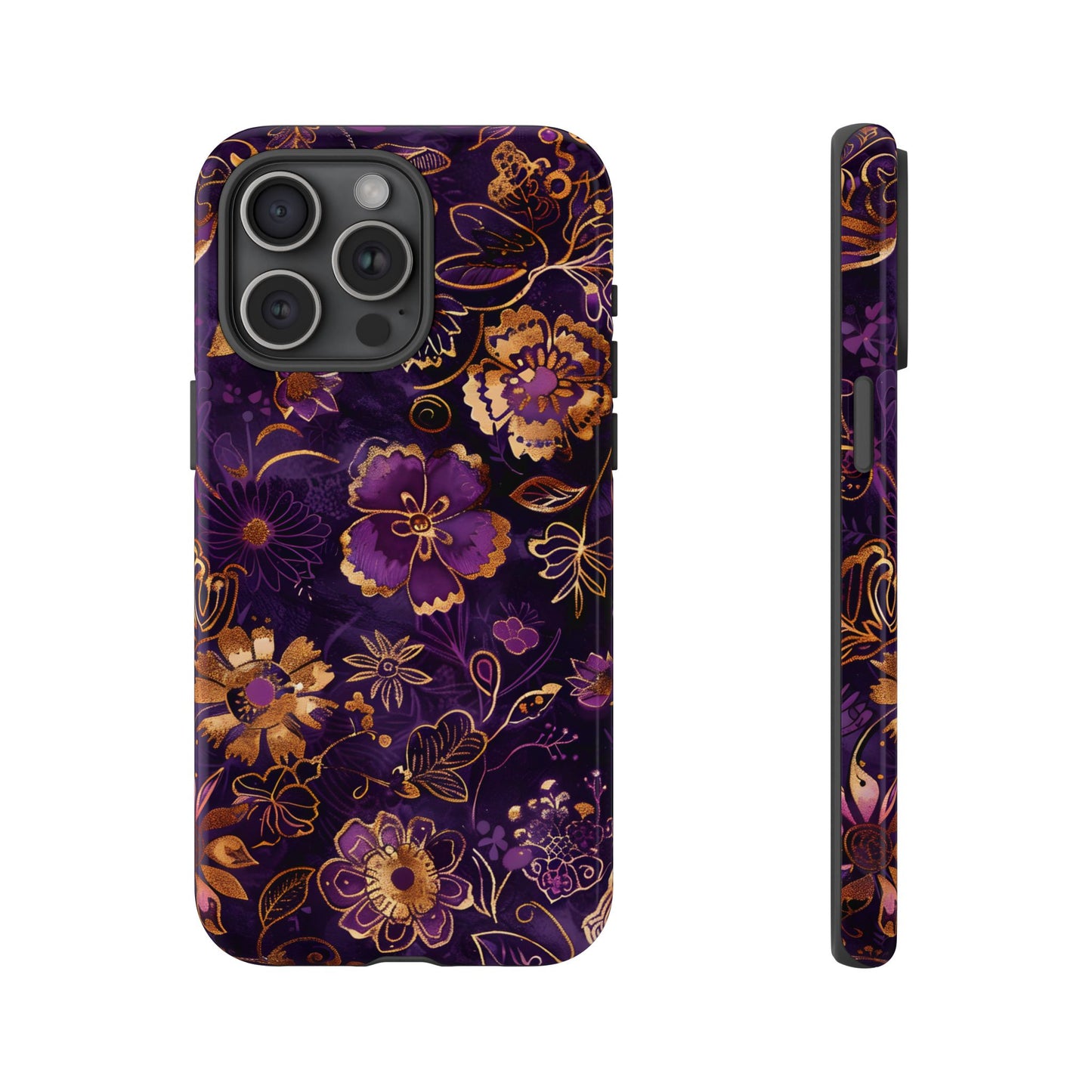 Royal Garden โ Tough Glossy iPhone Case