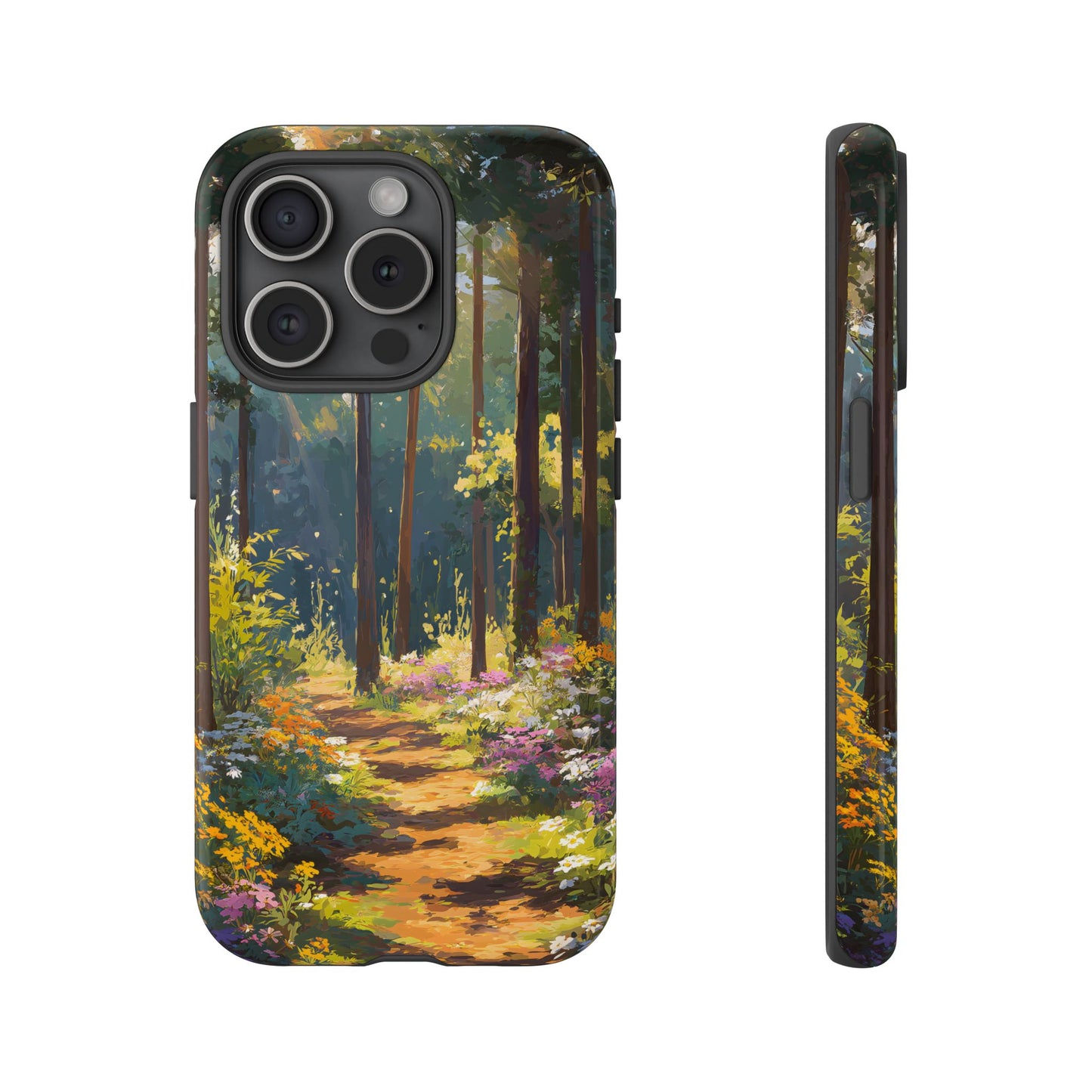 Enchanted Forest Path – Tough Glossy iPhone Case