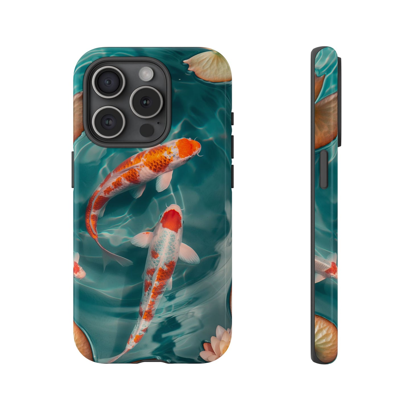 Tranquil Koi Pond – Tough Glossy iPhone Case