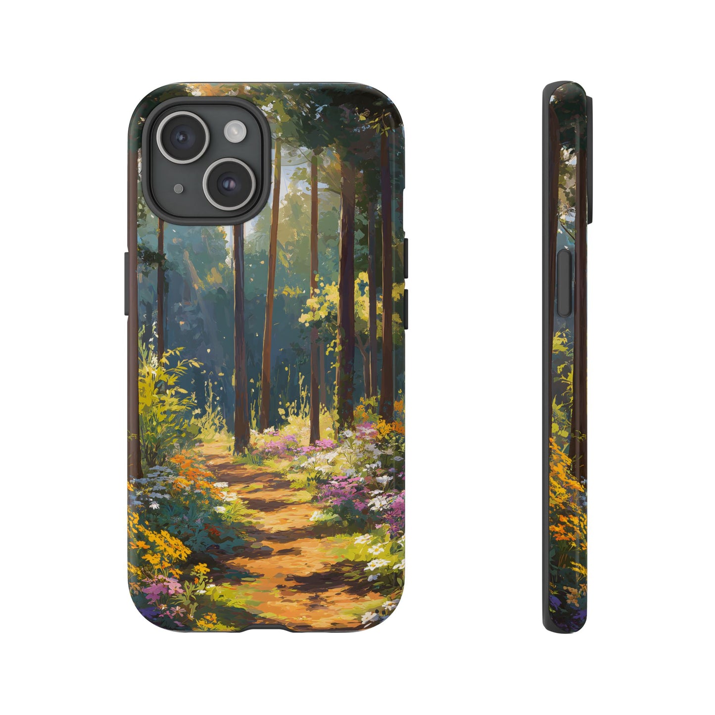Enchanted Forest Path – Tough Glossy iPhone Case