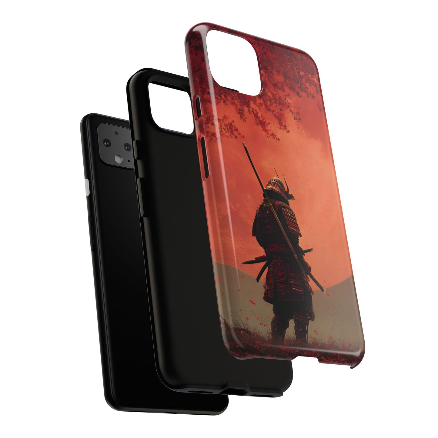 Blood Moon Warrior – Tough Glossy Google Pixel Case