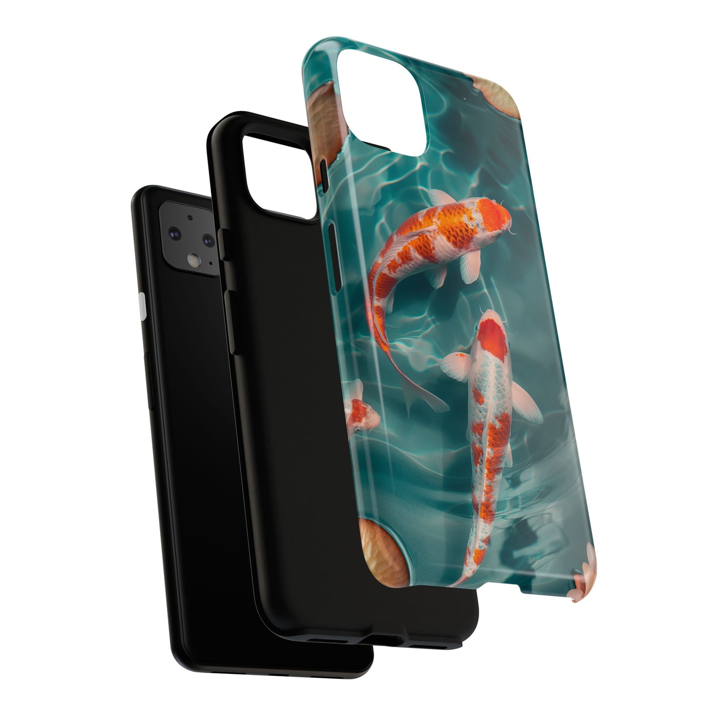 Tranquil Koi Pond – Tough Glossy Google Pixel Case