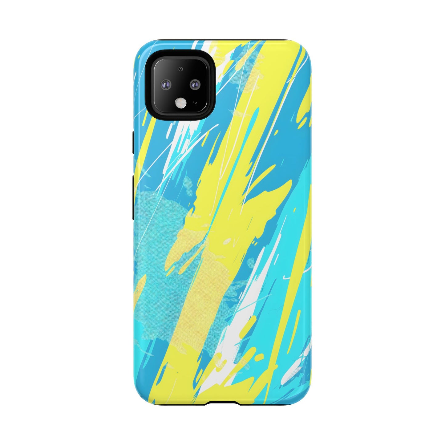 Neon Surge – Tough Glossy Google Pixel Case