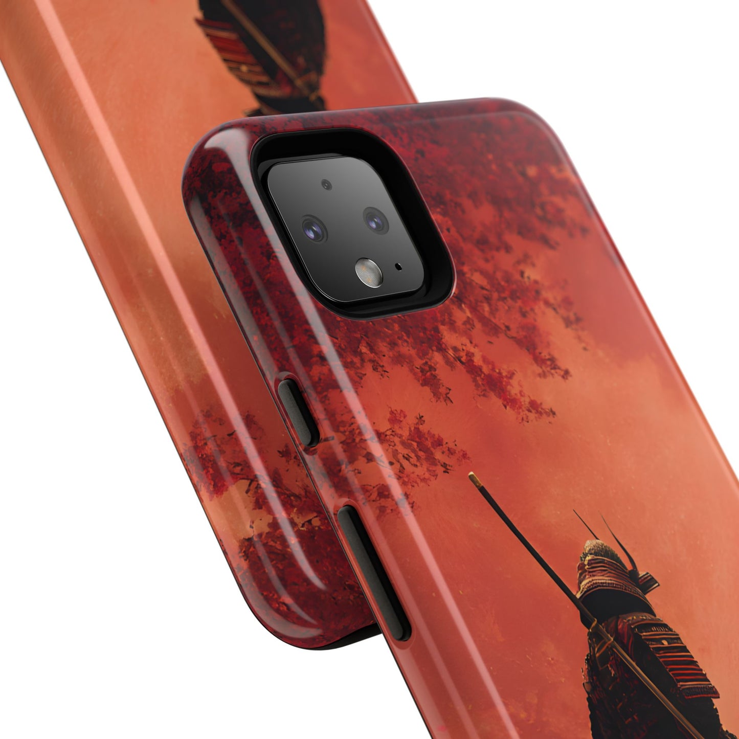 Blood Moon Warrior – Tough Glossy Google Pixel Case