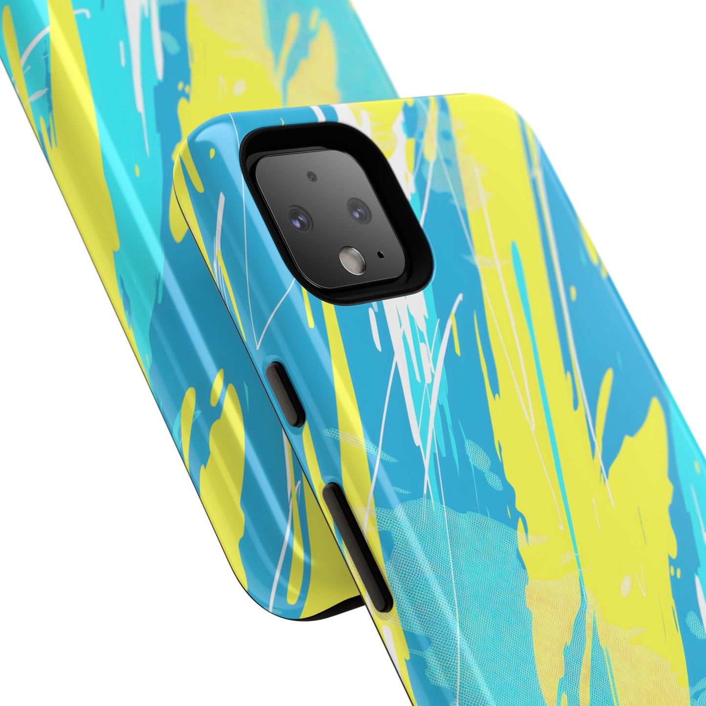 Neon Surge – Tough Glossy Google Pixel Case