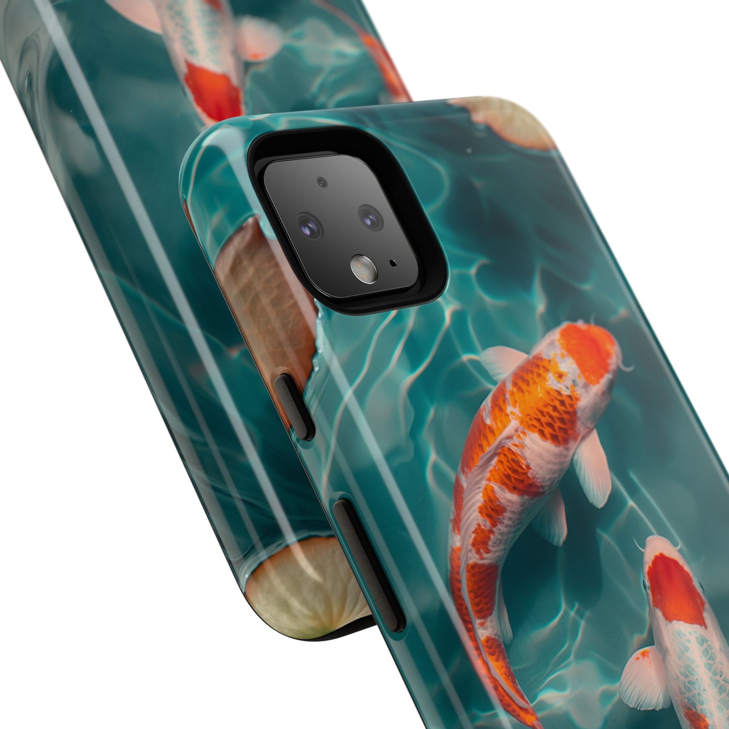 Tranquil Koi Pond – Tough Glossy Google Pixel Case