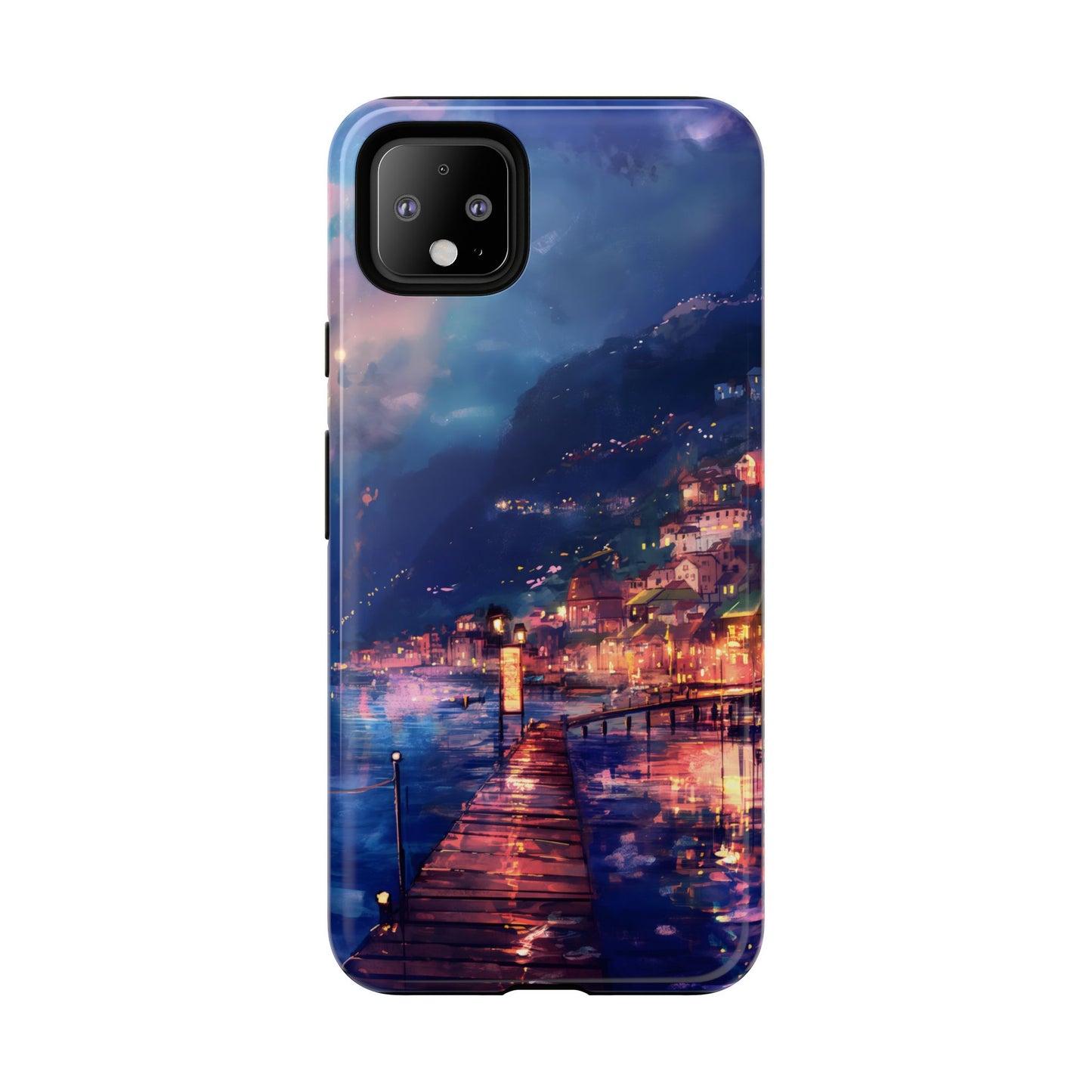 Twilight Harbor – Tough Glossy Google Pixel Case