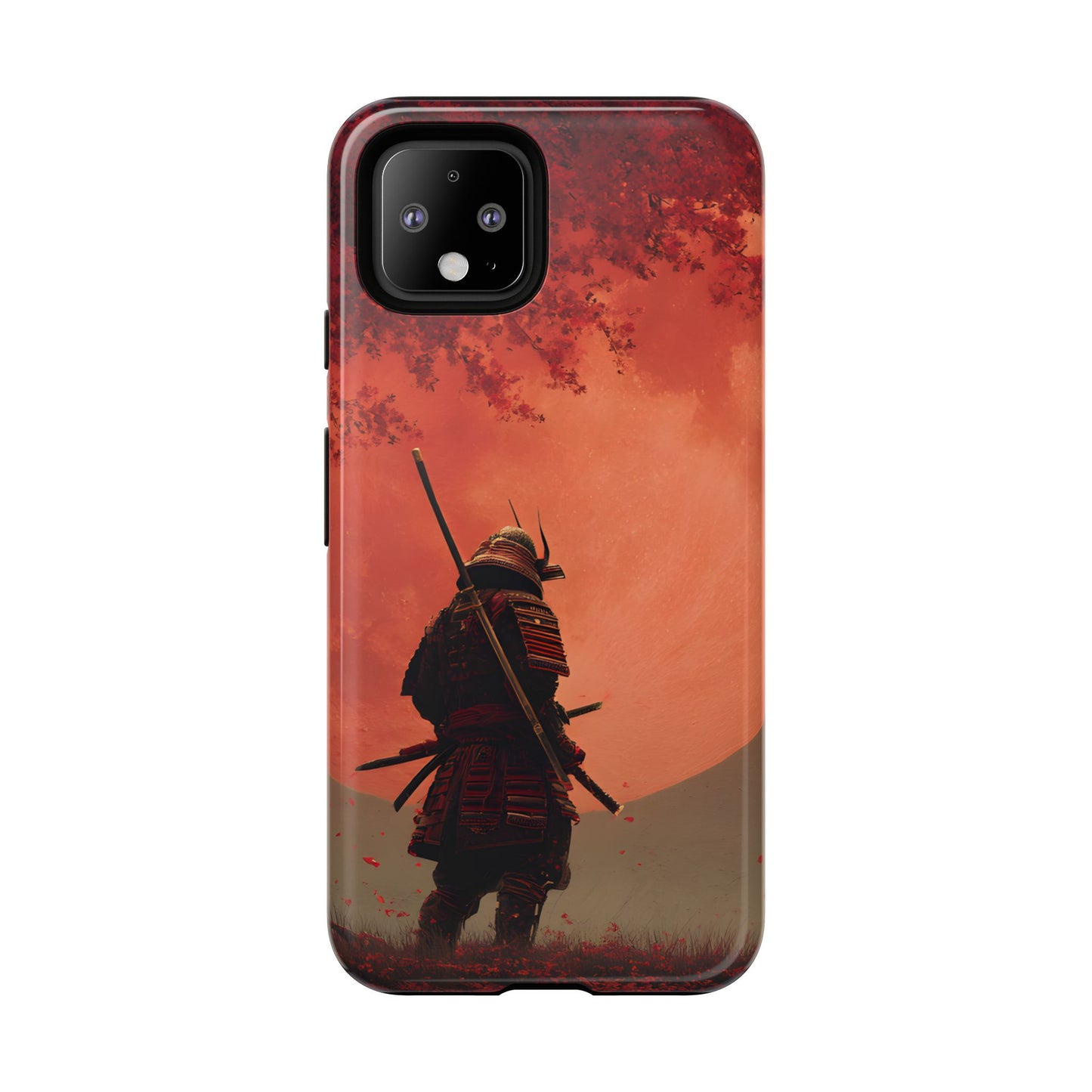 Blood Moon Warrior – Tough Glossy Google Pixel Case