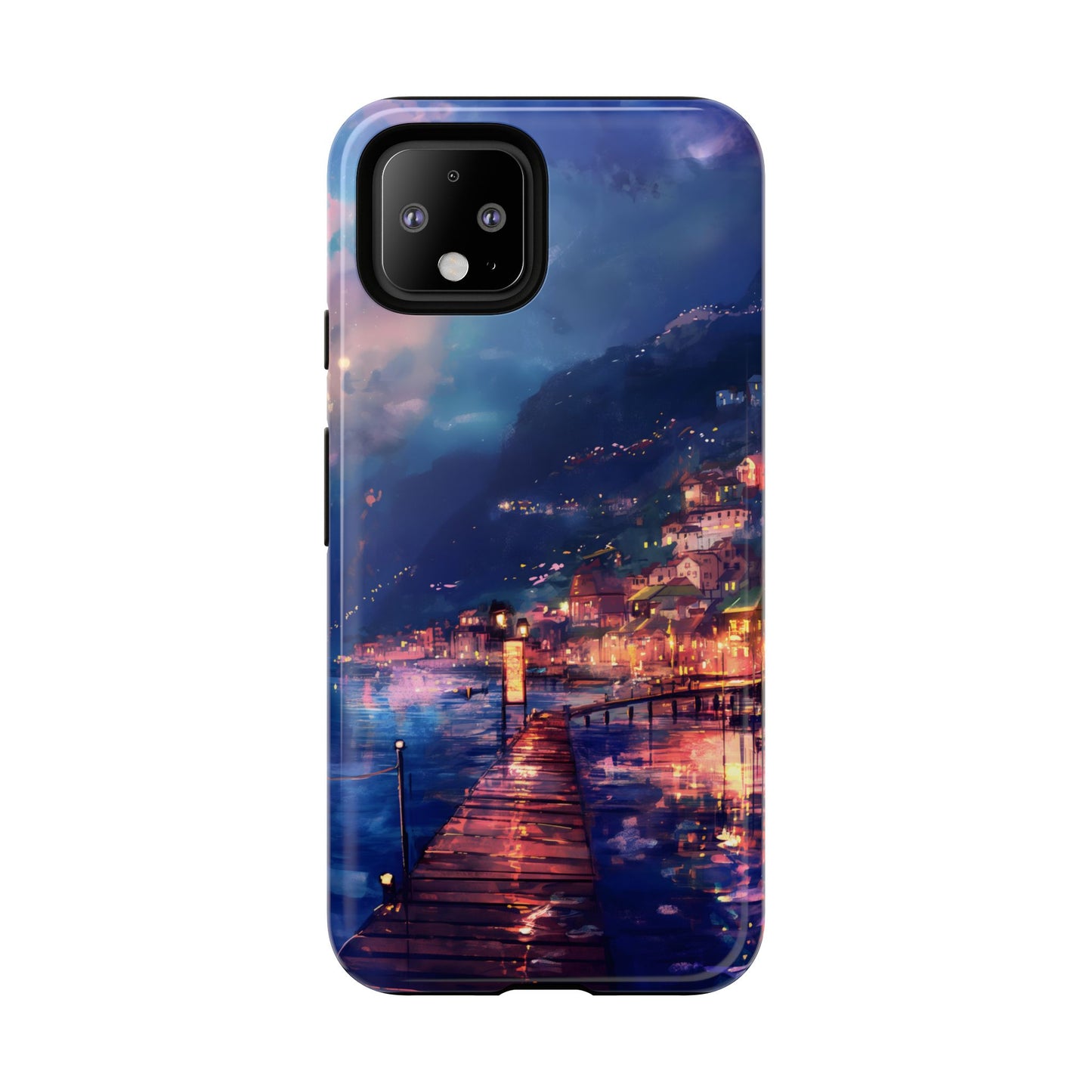 Twilight Harbor – Tough Glossy Google Pixel Case