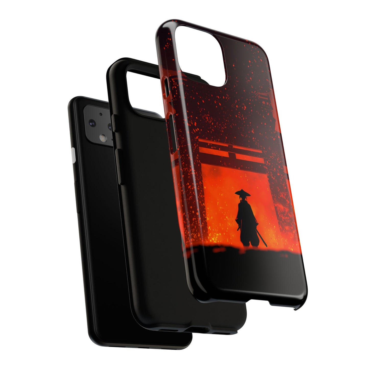 Inferno Gate – Tough Glossy Google Pixel Case