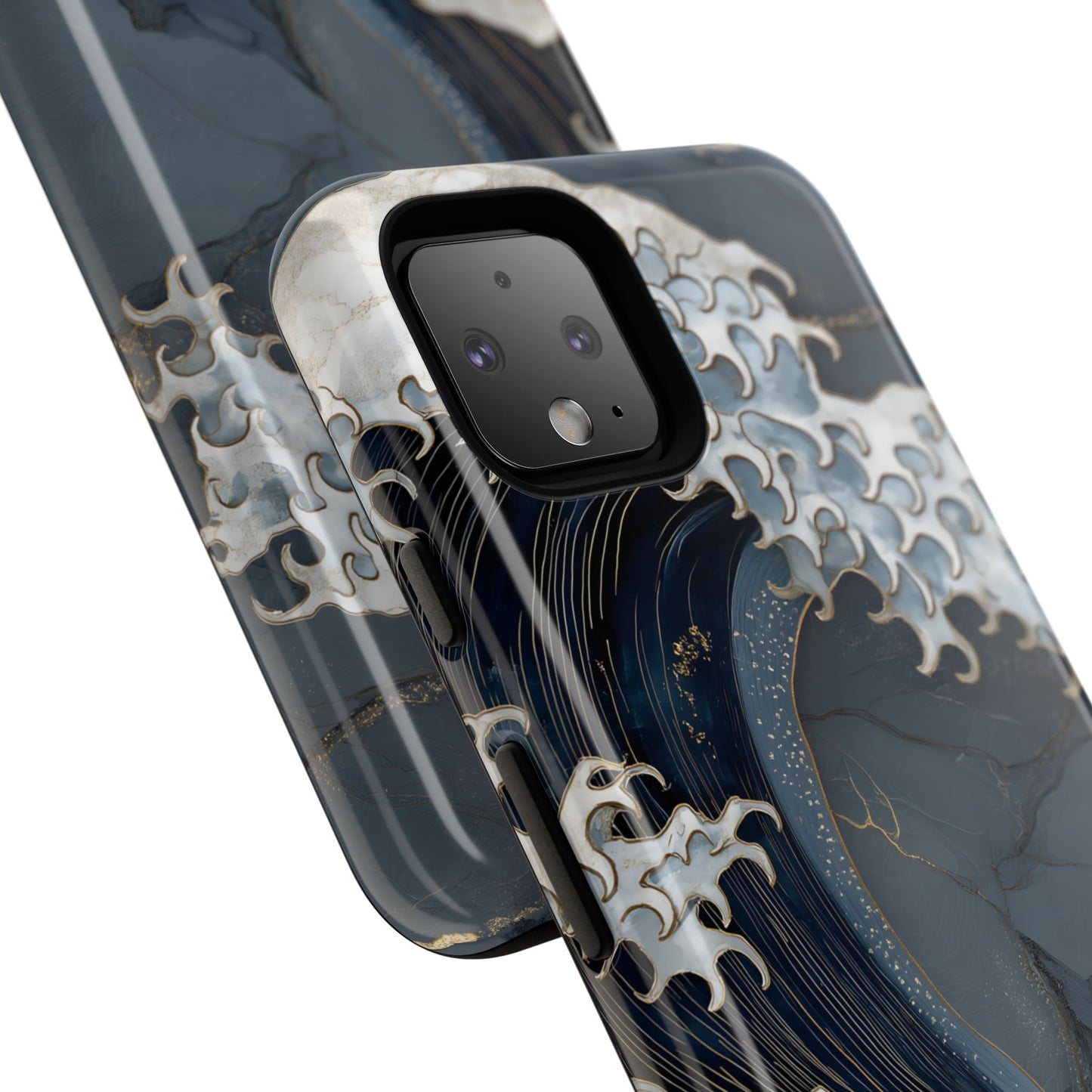 Golden Wave – Tough Glossy Google Pixel Case