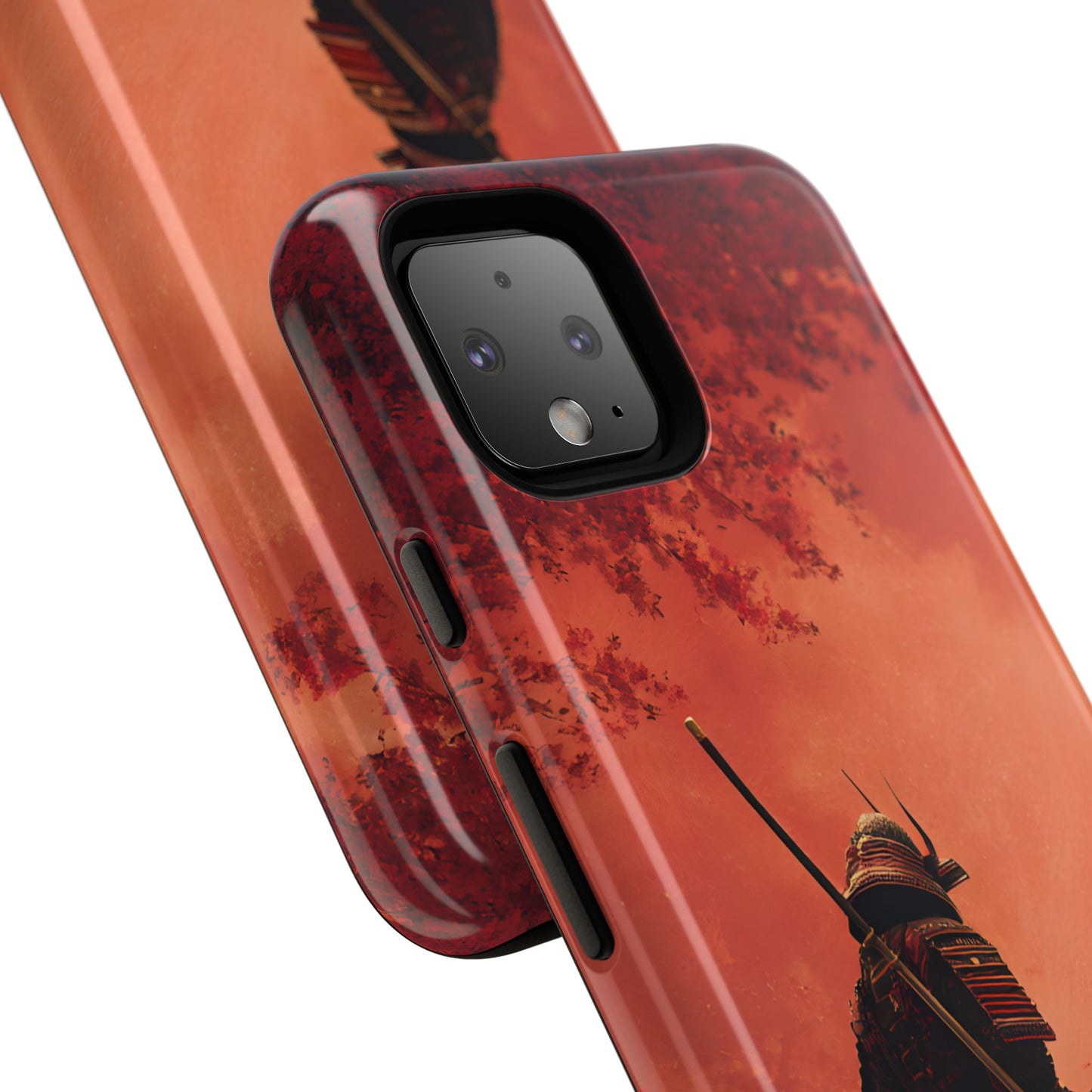 Blood Moon Warrior – Tough Glossy Google Pixel Case