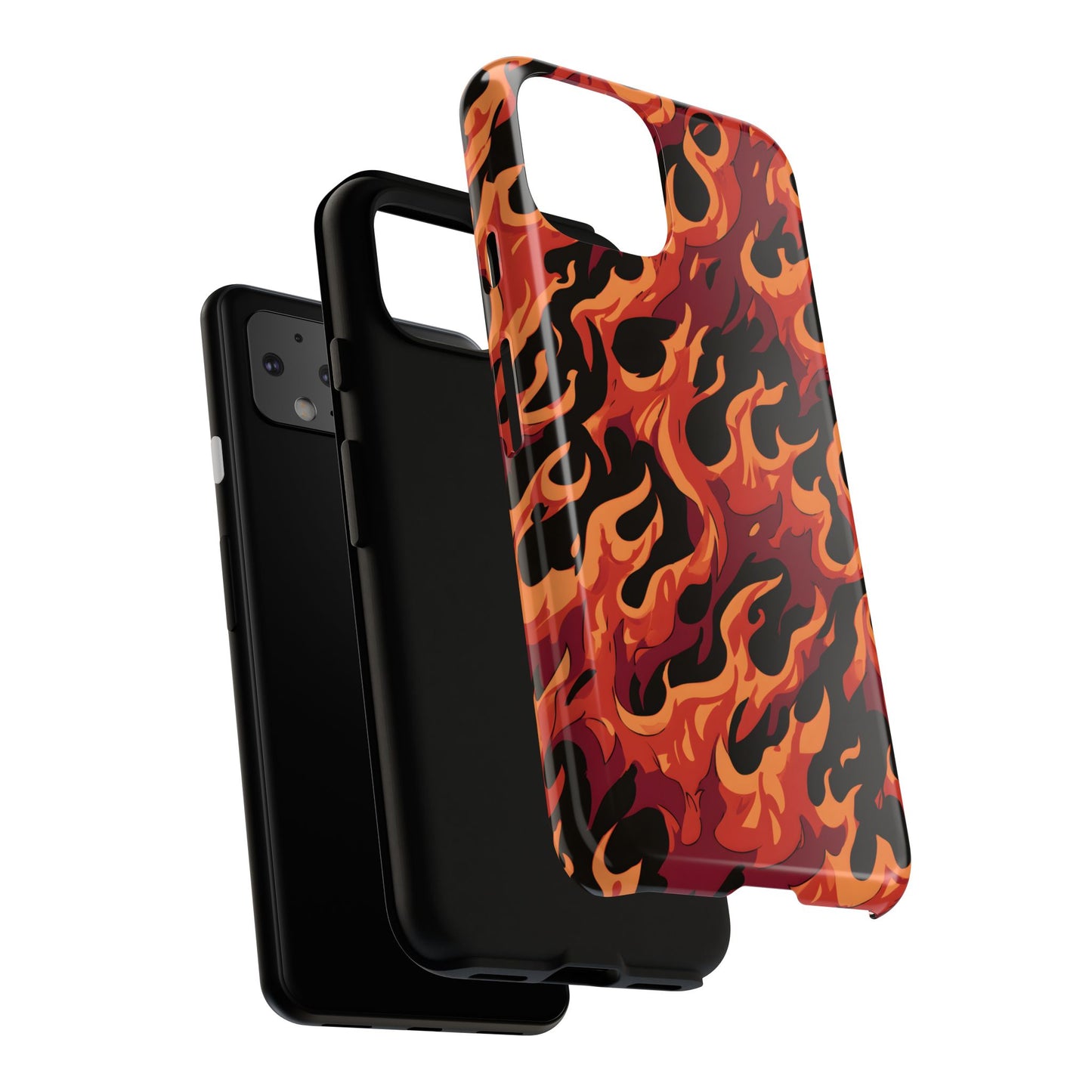 Inferno Blaze – Tough Glossy Google Pixel Case