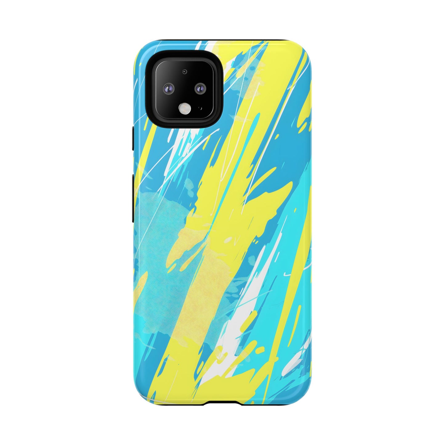 Neon Surge – Tough Glossy Google Pixel Case