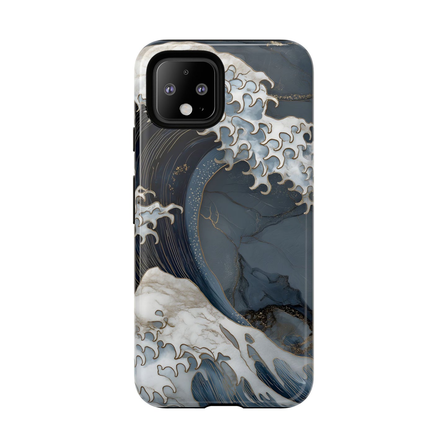 Golden Wave – Tough Glossy Google Pixel Case