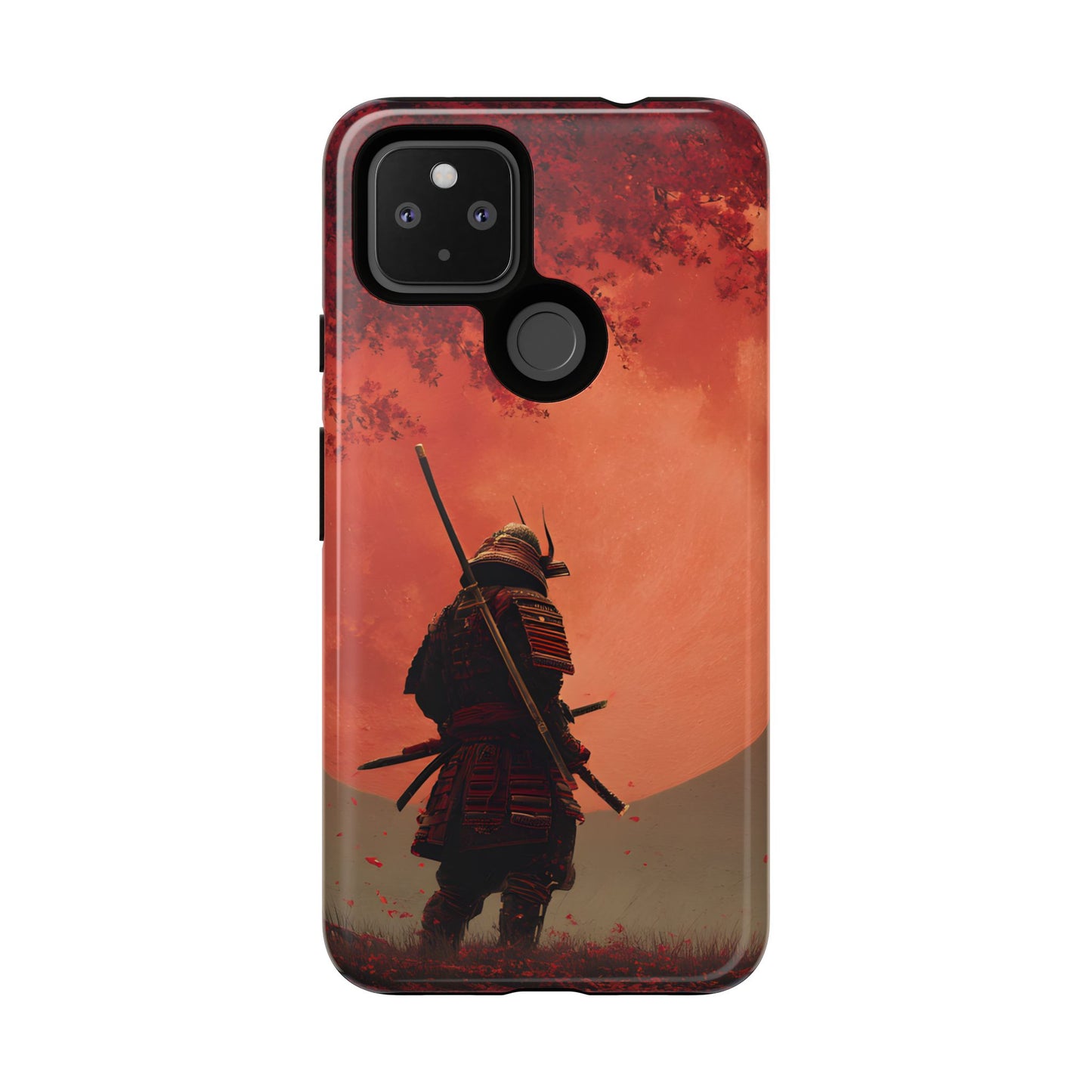 Blood Moon Warrior – Tough Glossy Google Pixel Case