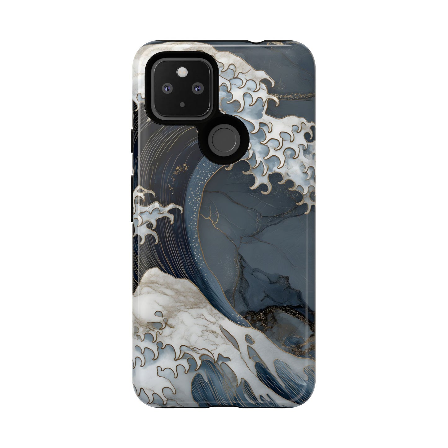 Golden Wave – Tough Glossy Google Pixel Case