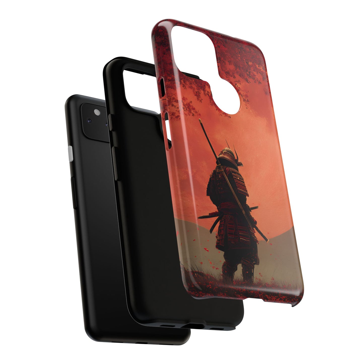 Blood Moon Warrior – Tough Glossy Google Pixel Case