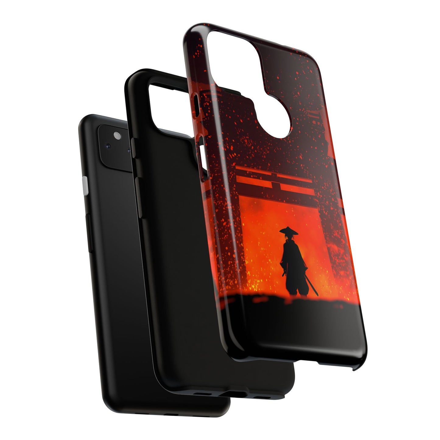 Inferno Gate – Tough Glossy Google Pixel Case