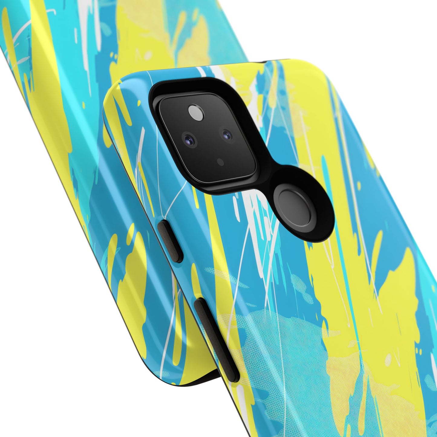 Neon Surge – Tough Glossy Google Pixel Case