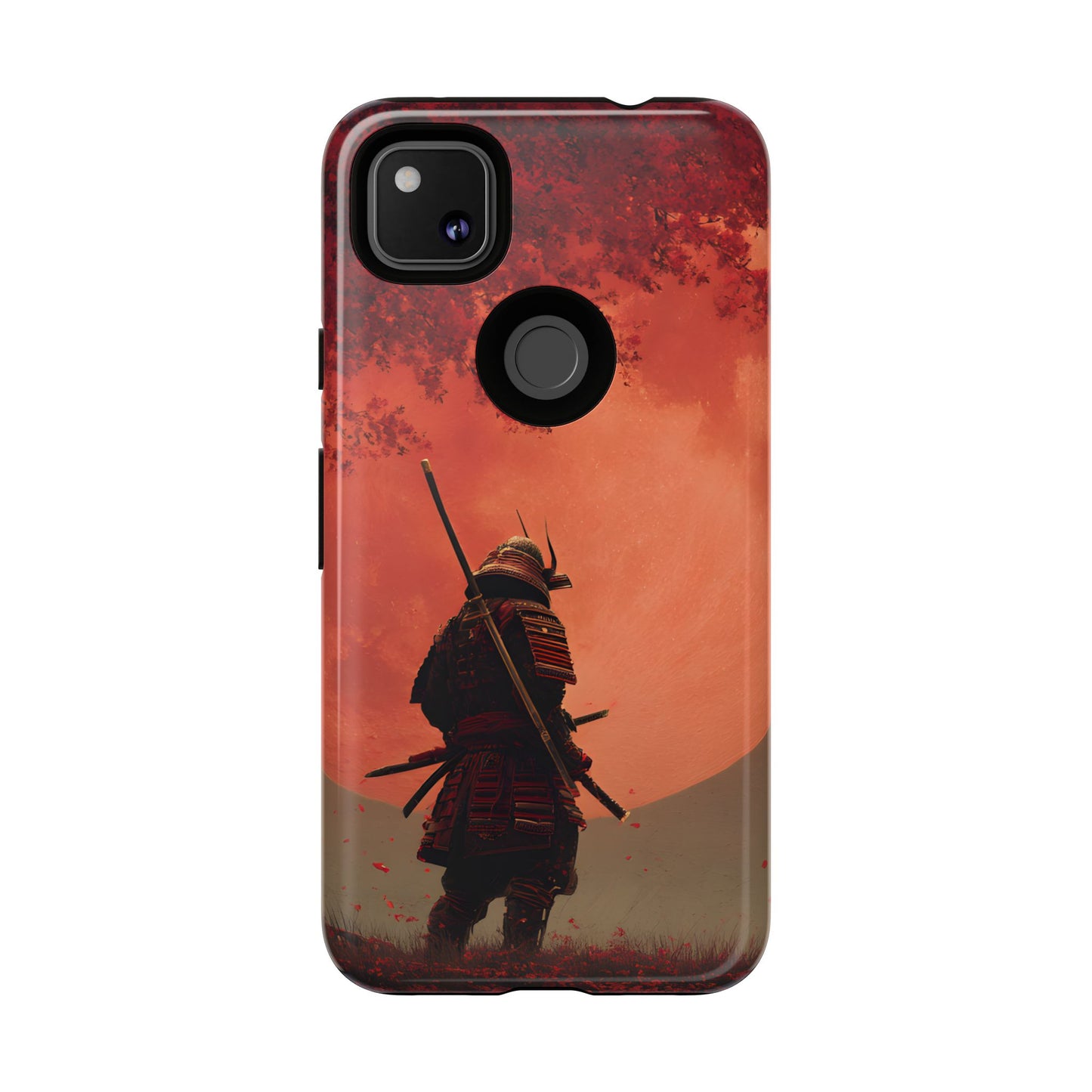 Blood Moon Warrior – Tough Glossy Google Pixel Case