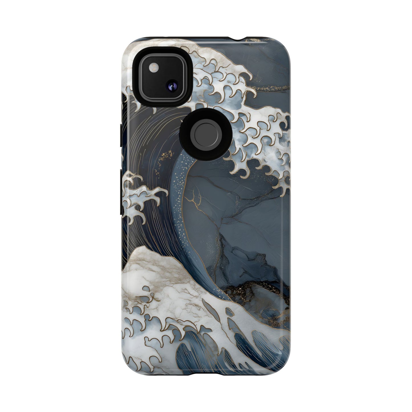 Golden Wave – Tough Glossy Google Pixel Case