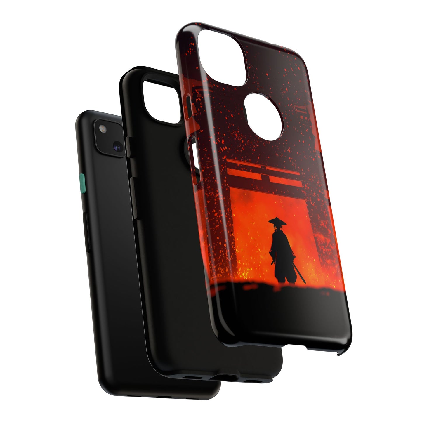 Inferno Gate – Tough Glossy Google Pixel Case