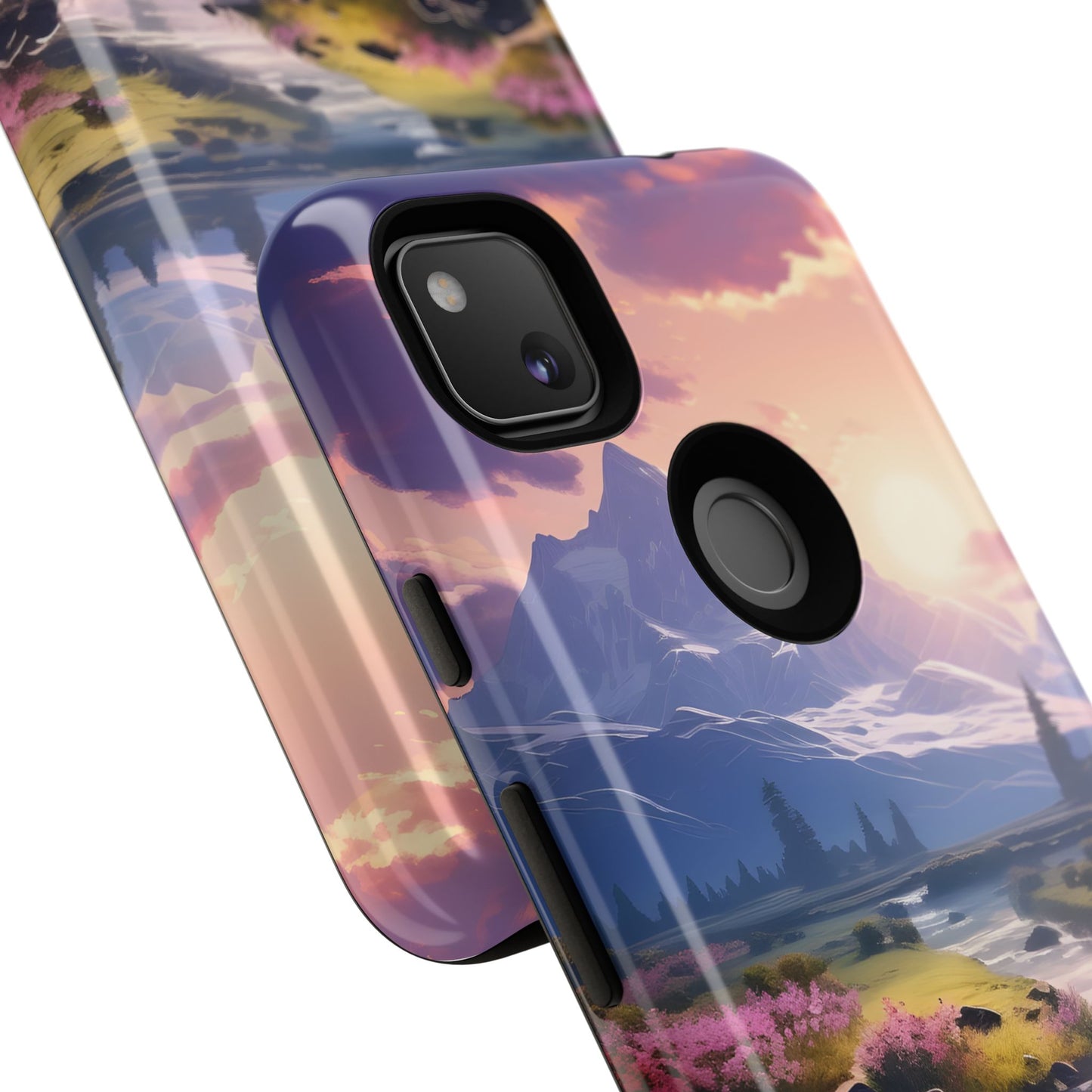 Alpine Dawn – Tough Glossy Google Pixel Case