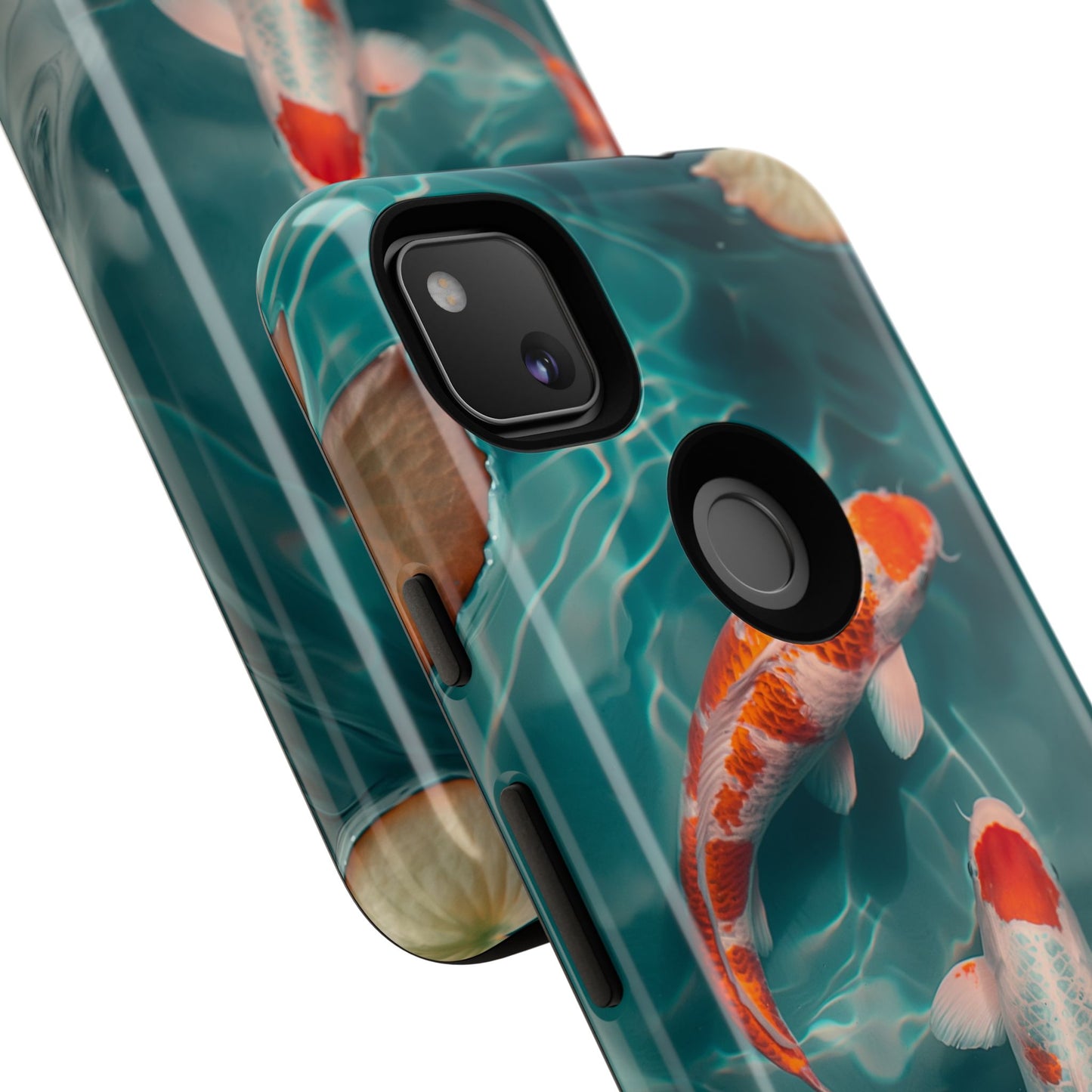 Tranquil Koi Pond – Tough Glossy Google Pixel Case