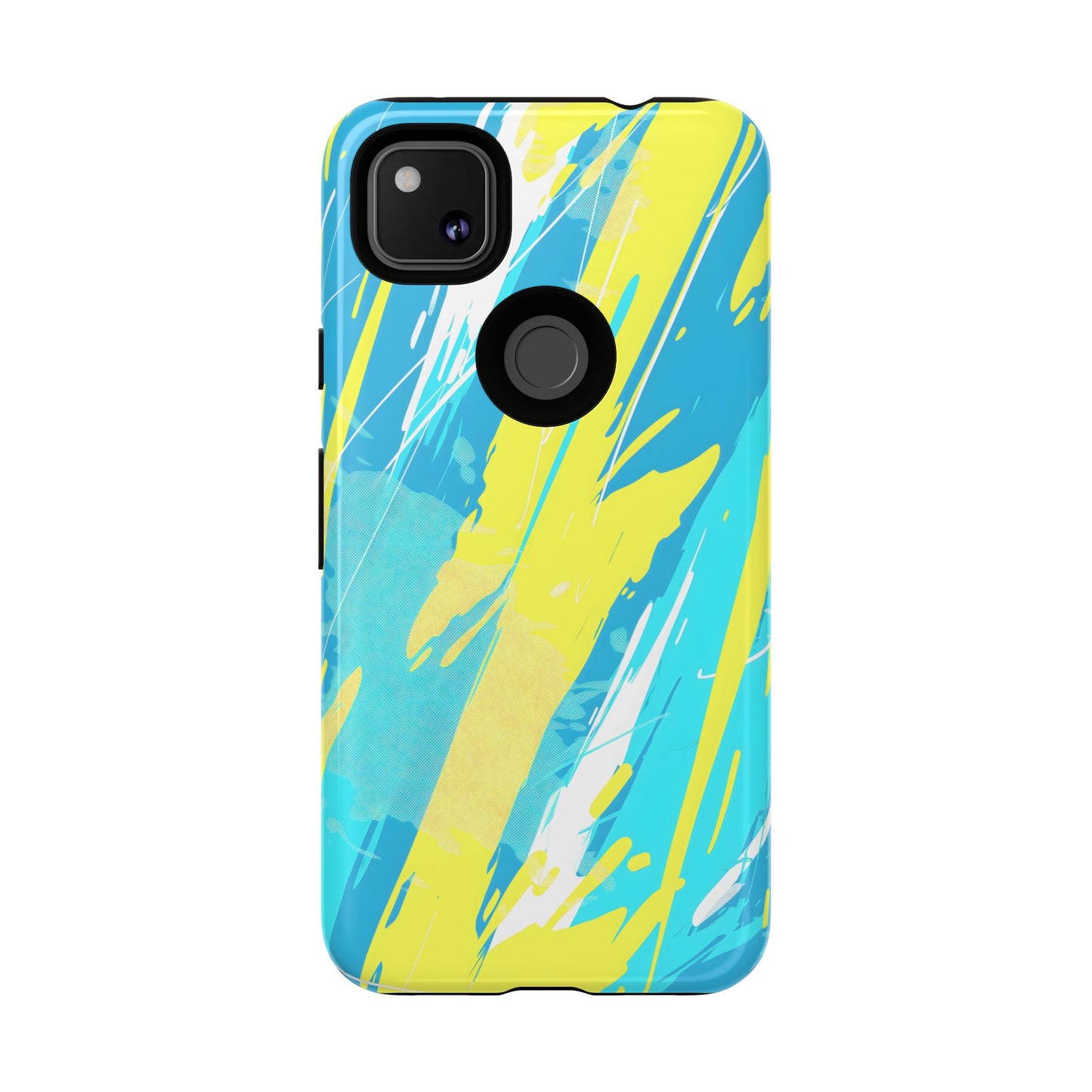 Neon Surge – Tough Glossy Google Pixel Case