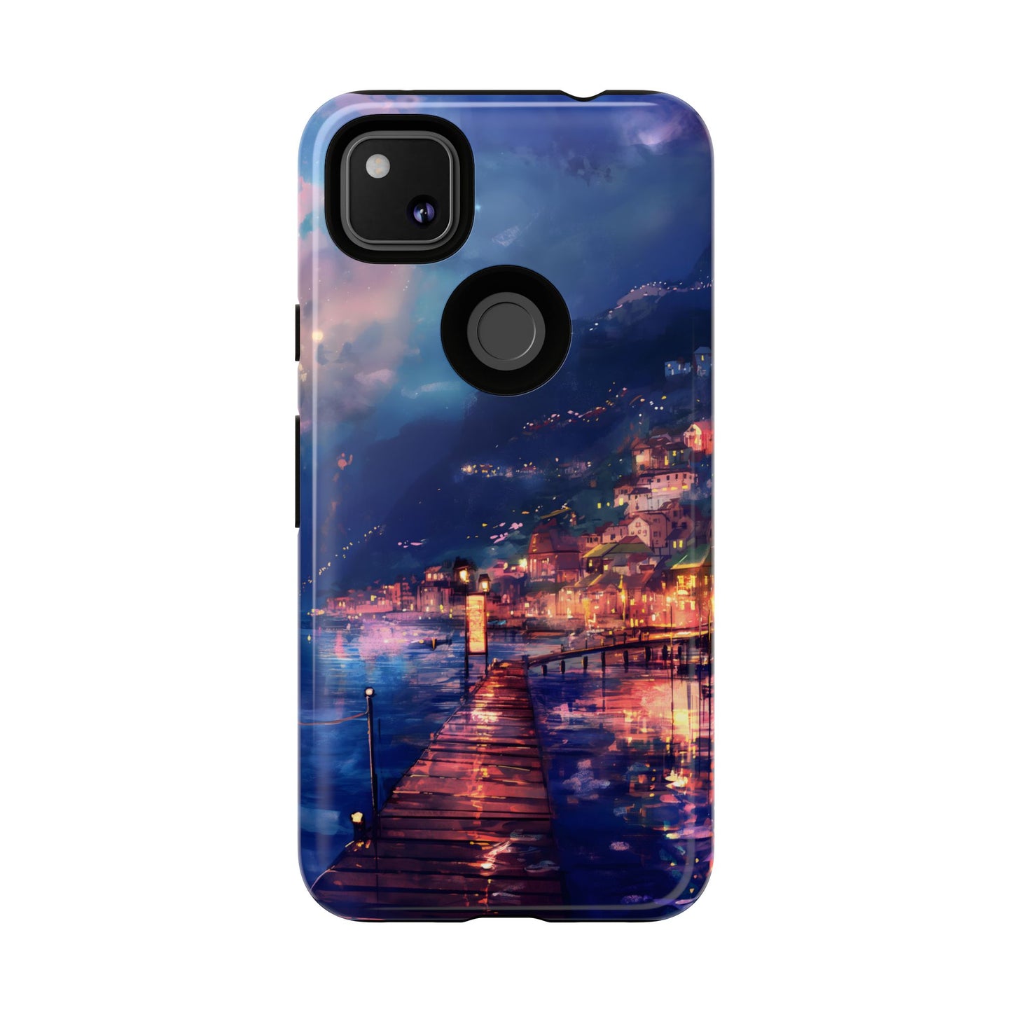 Twilight Harbor – Tough Glossy Google Pixel Case