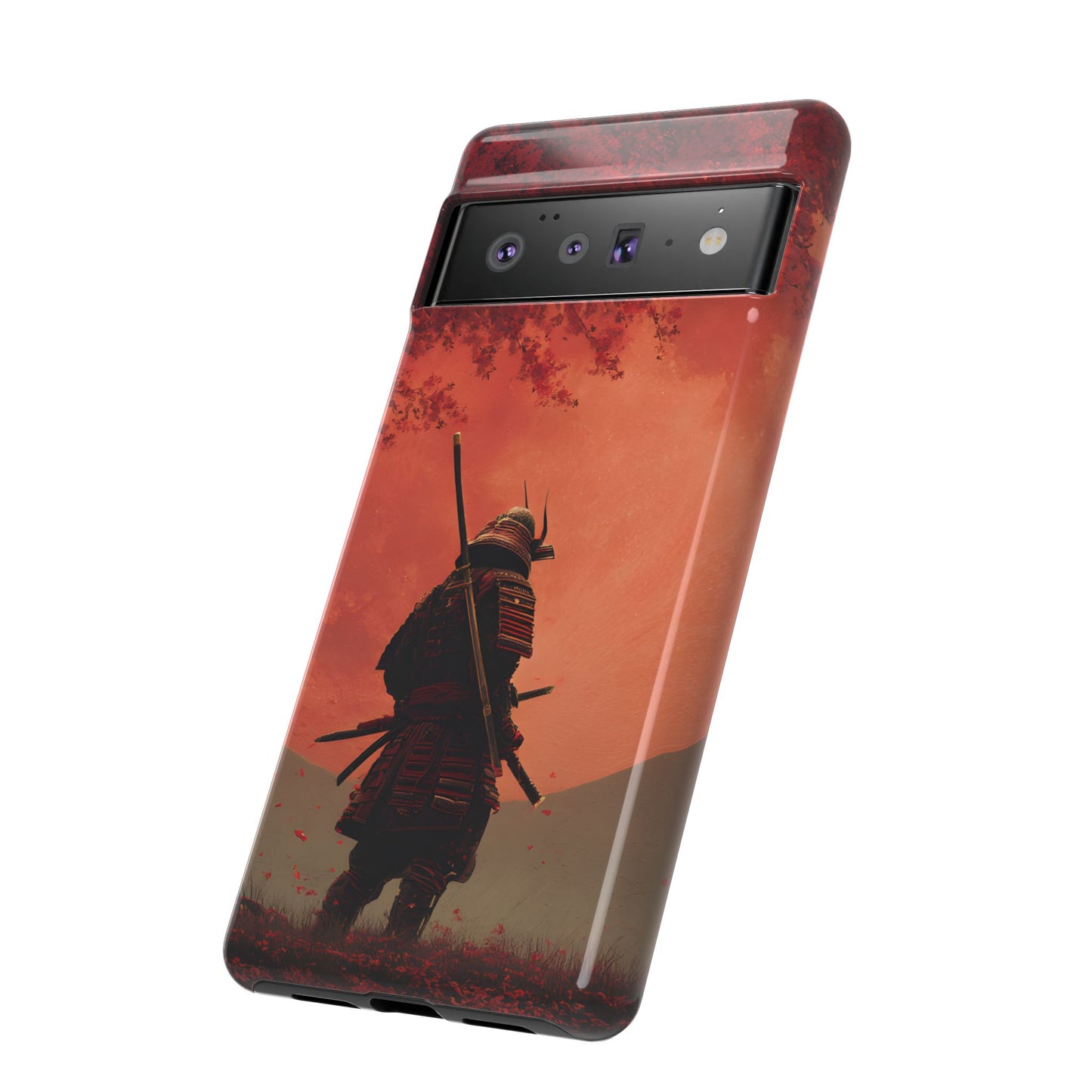 Blood Moon Warrior – Tough Glossy Google Pixel Case