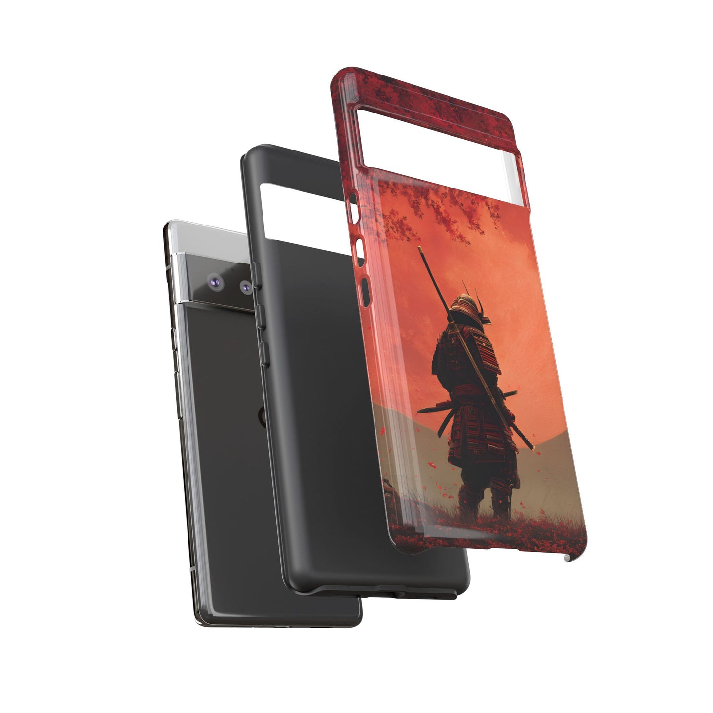 Blood Moon Warrior – Tough Glossy Google Pixel Case