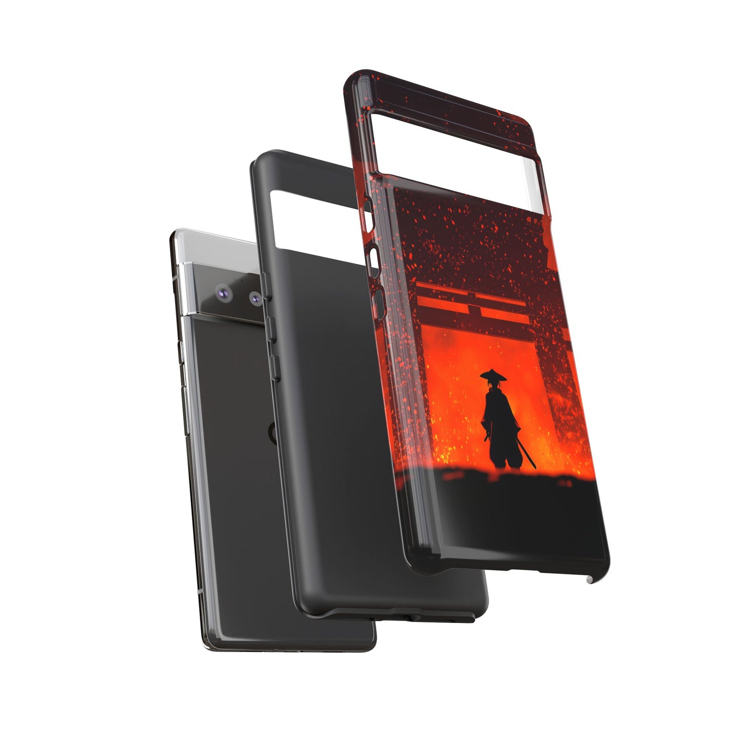 Inferno Gate – Tough Glossy Google Pixel Case