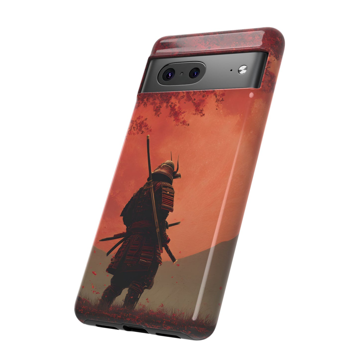 Blood Moon Warrior – Tough Glossy Google Pixel Case