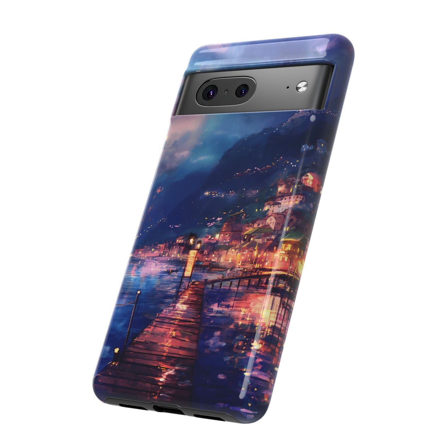 Twilight Harbor – Tough Glossy Google Pixel Case