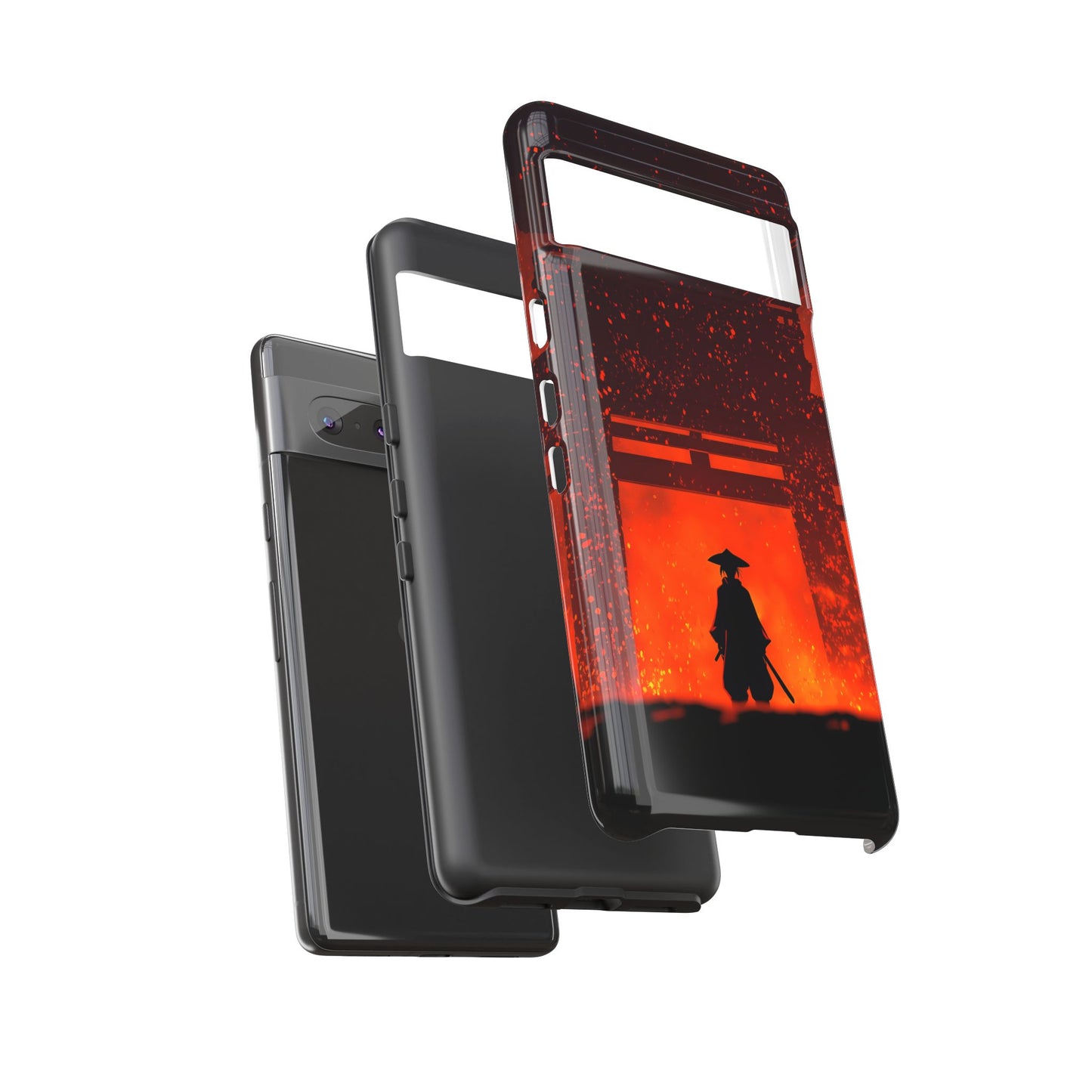 Inferno Gate – Tough Glossy Google Pixel Case