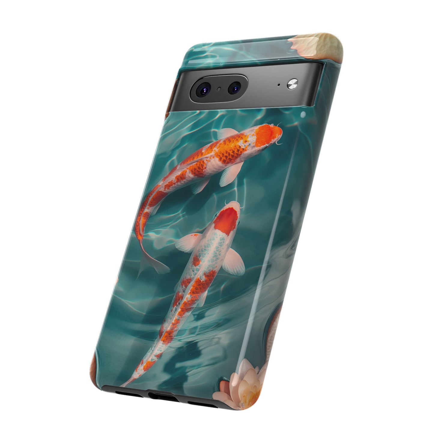Tranquil Koi Pond – Tough Glossy Google Pixel Case