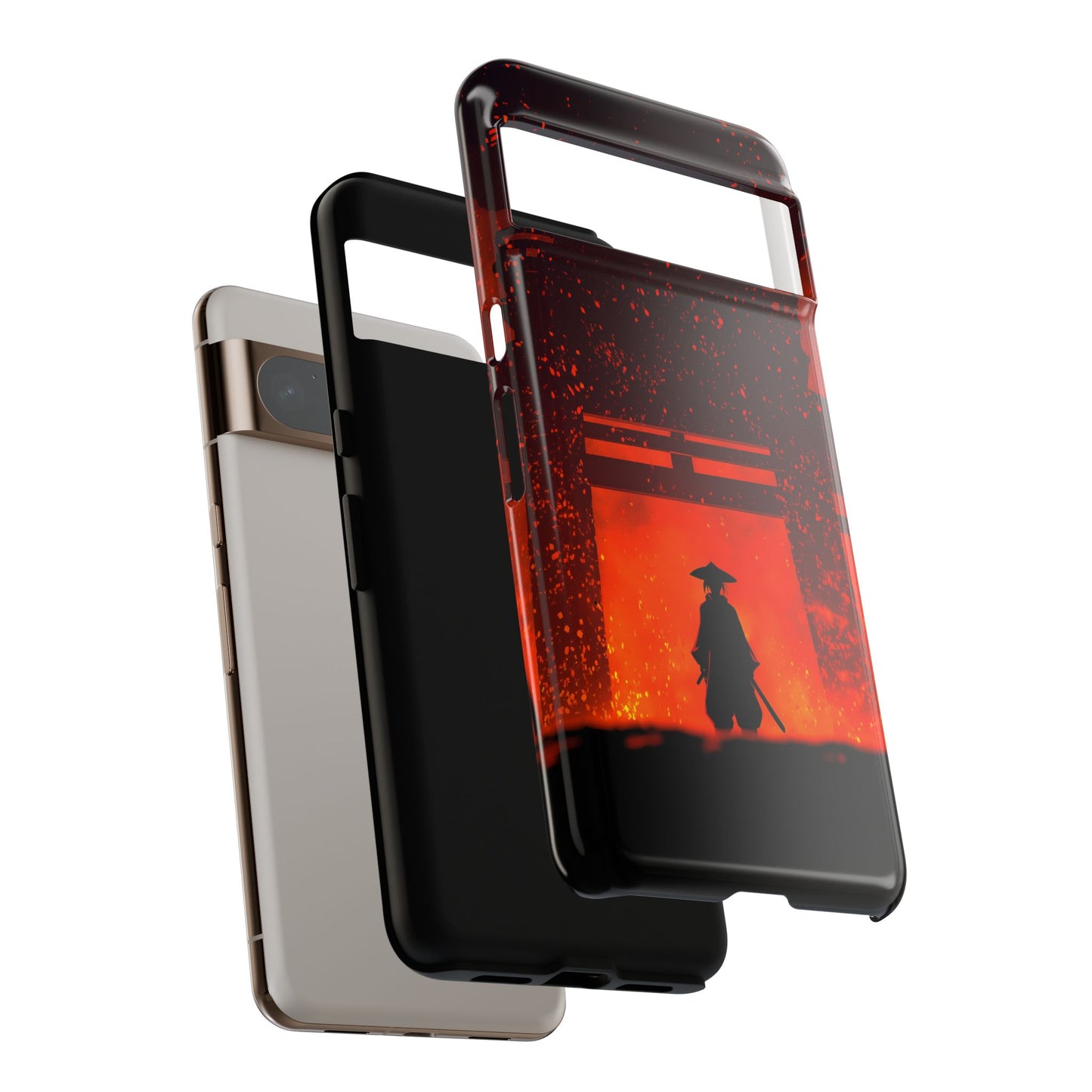 Inferno Gate – Tough Glossy Google Pixel Case