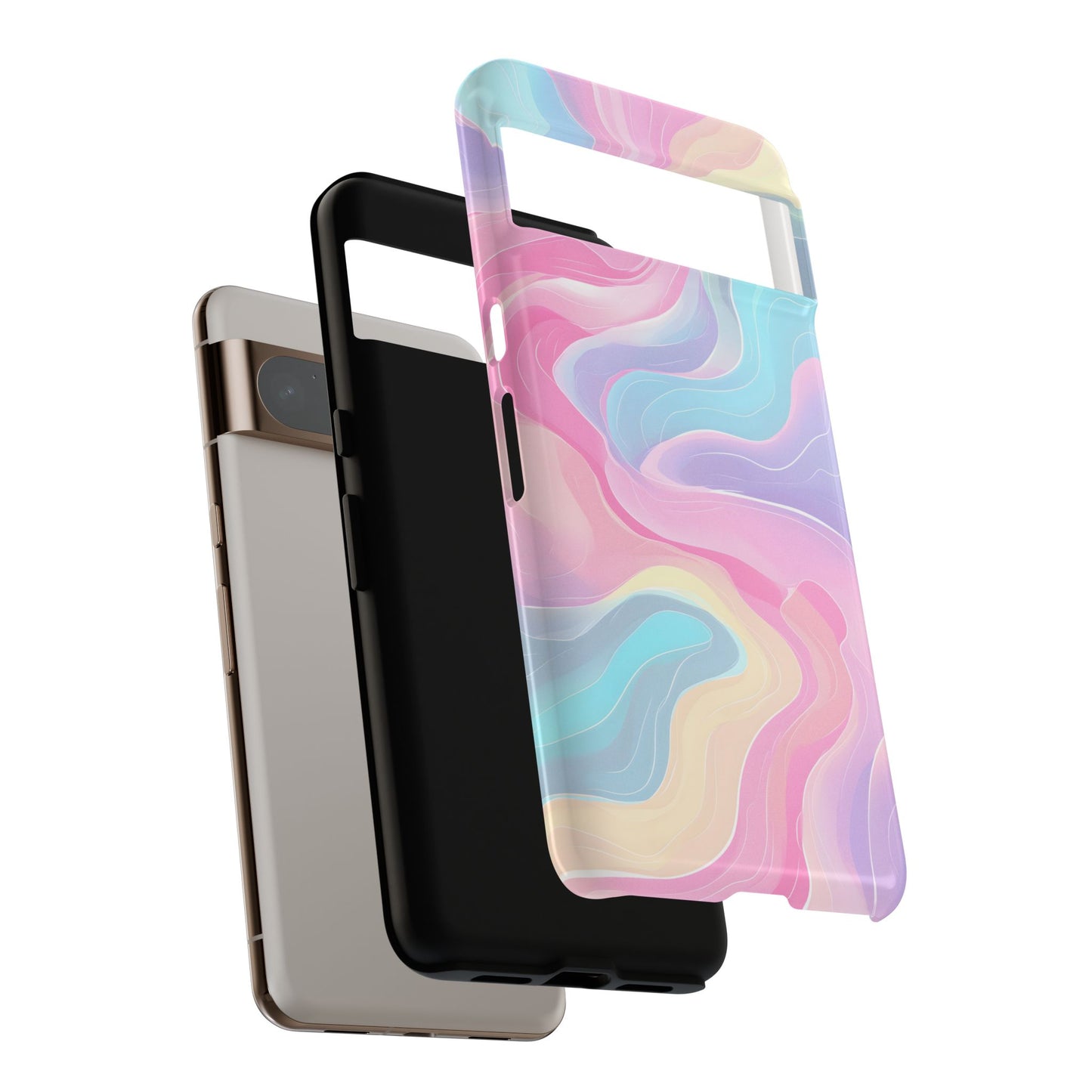 Pastel Mirage – Tough Glossy Google Pixel Case