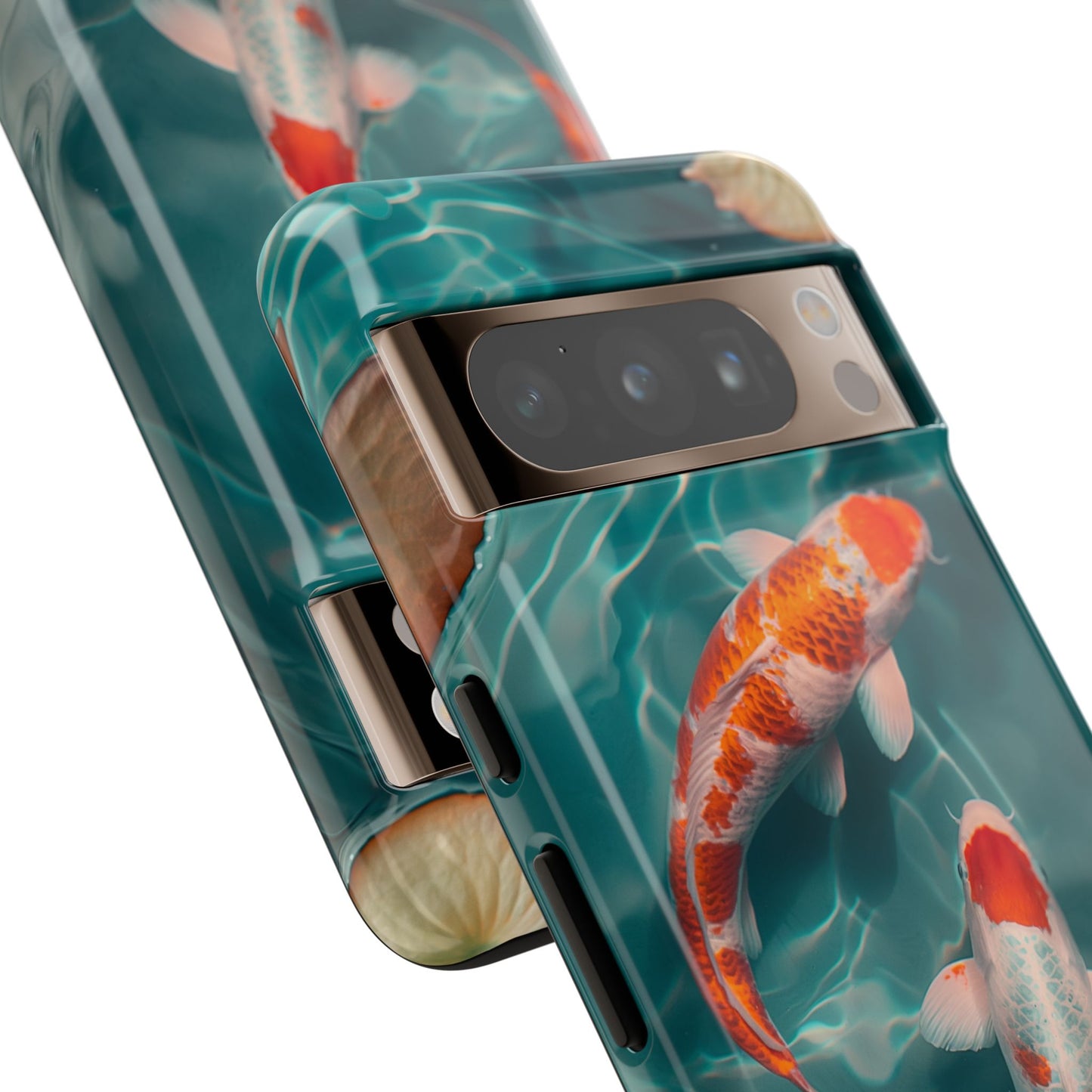 Tranquil Koi Pond – Tough Glossy Google Pixel Case