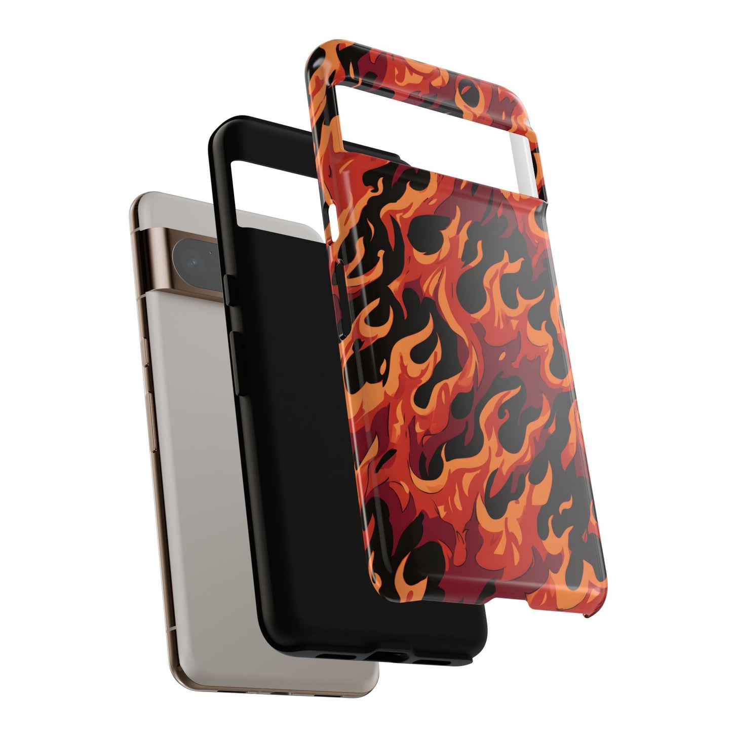 Inferno Blaze – Tough Glossy Google Pixel Case